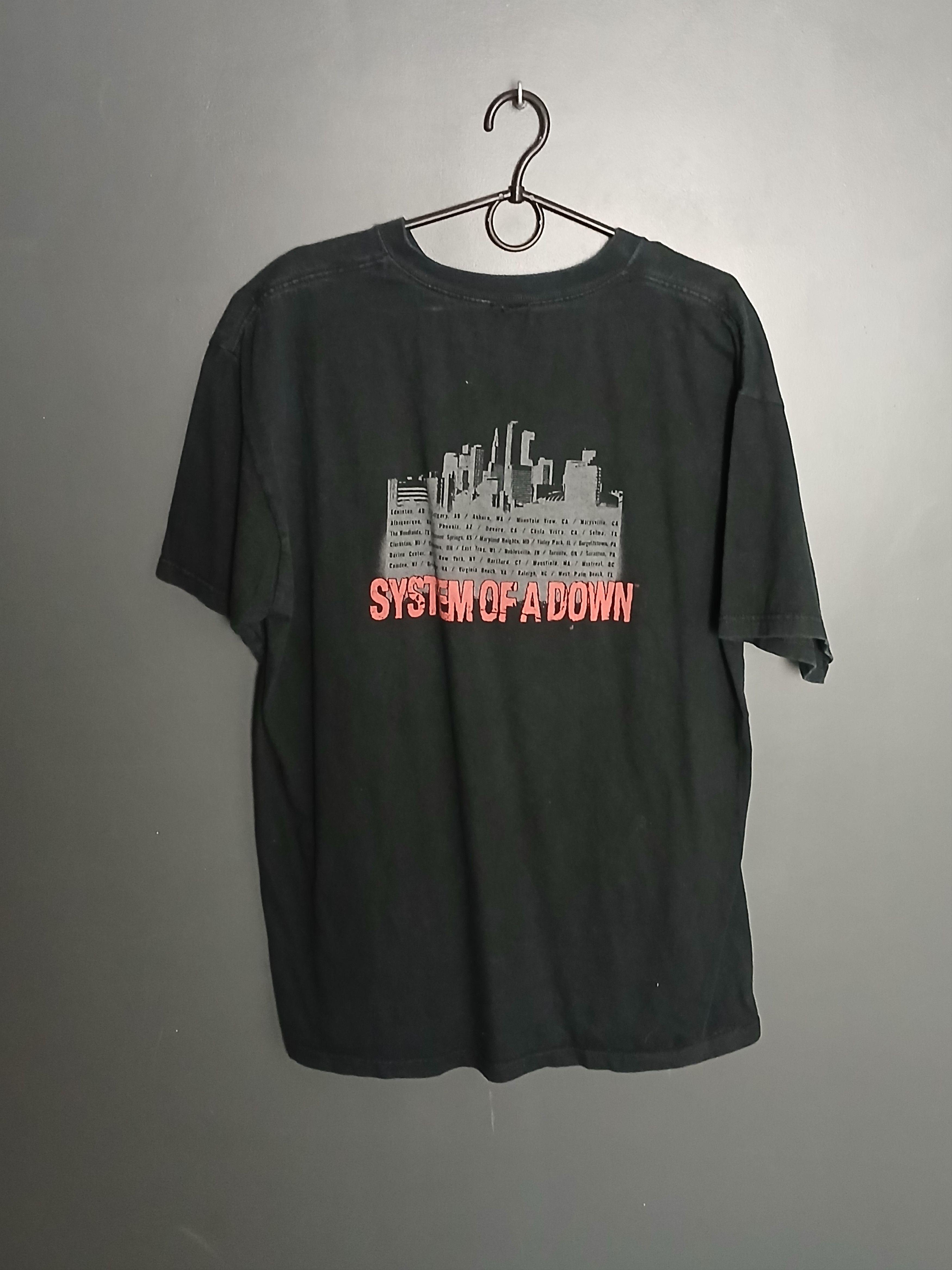 Band Tees System Of A Down T-Shirt Size US L / EU 52-54 / 3 - 2 Thumbnail