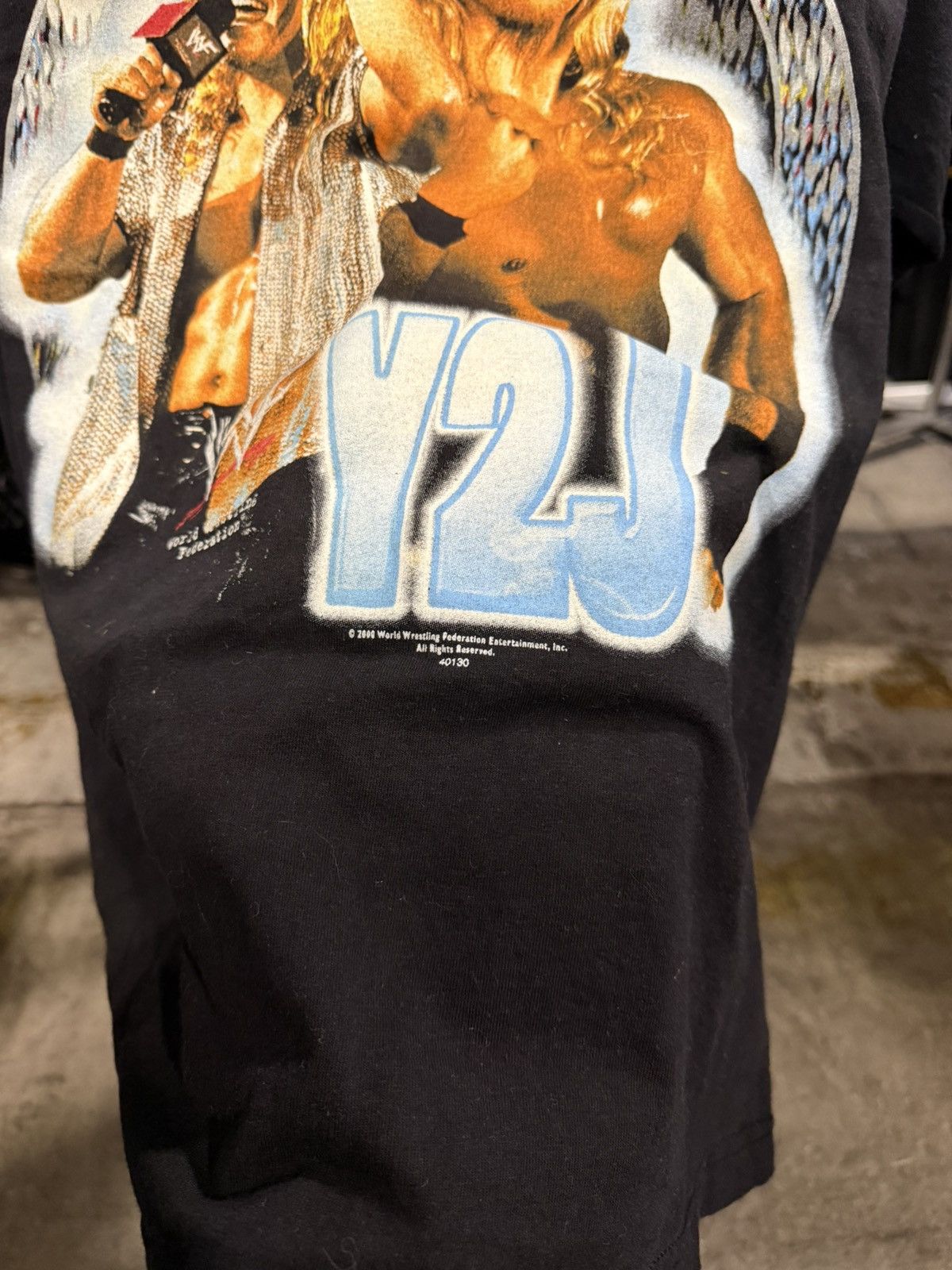 WWF Rare Vintage 90s WWF Chris Jericho Rap Tee XL Size US XL / EU 56 / 4 - 3 Thumbnail