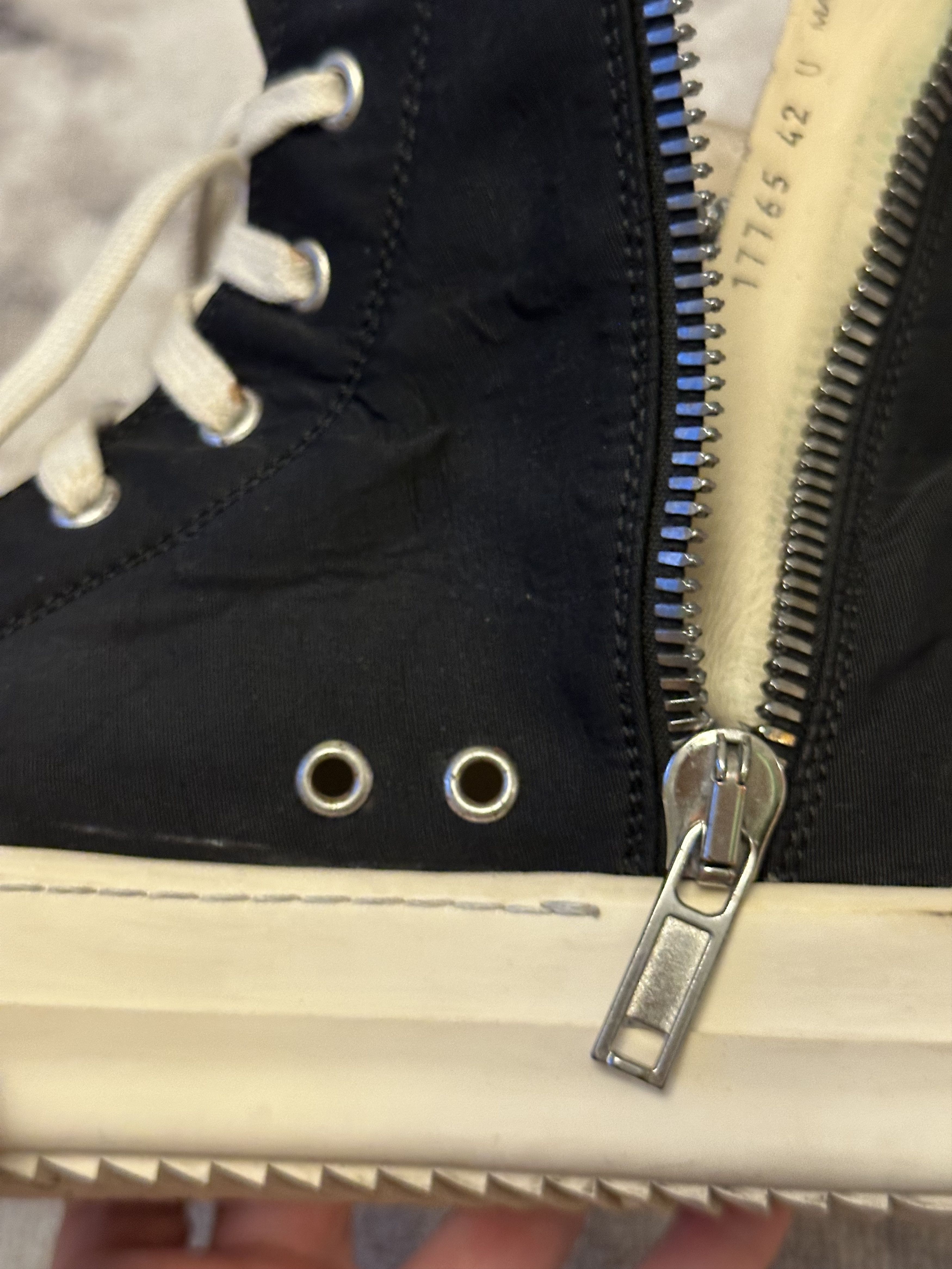 Rick Owens Drkshdw Rick Owens Ramones High Size US 9 / EU 42 - 13 Thumbnail