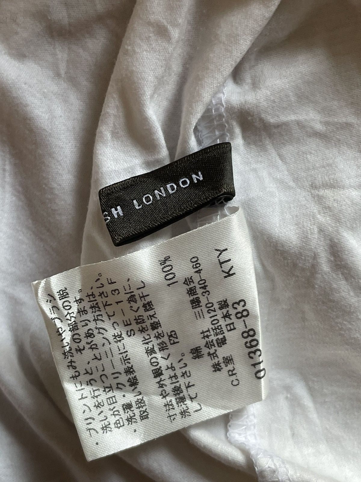 Mackintosh Mackintosh London Flower TShirt Size XS / US 0-2 / IT 36-38 - 4 Thumbnail
