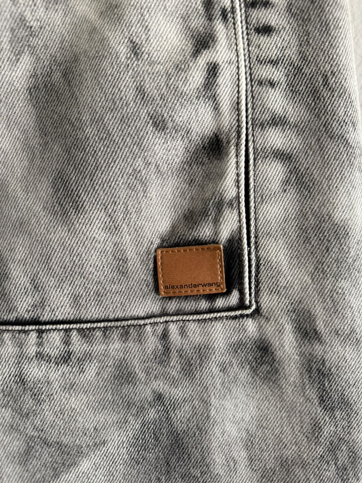 Alexander Wang Alexander Wang Leather Dye Denim Cargo Jean Pants Balenciaga Size US 36 / EU 52 - 22 Thumbnail