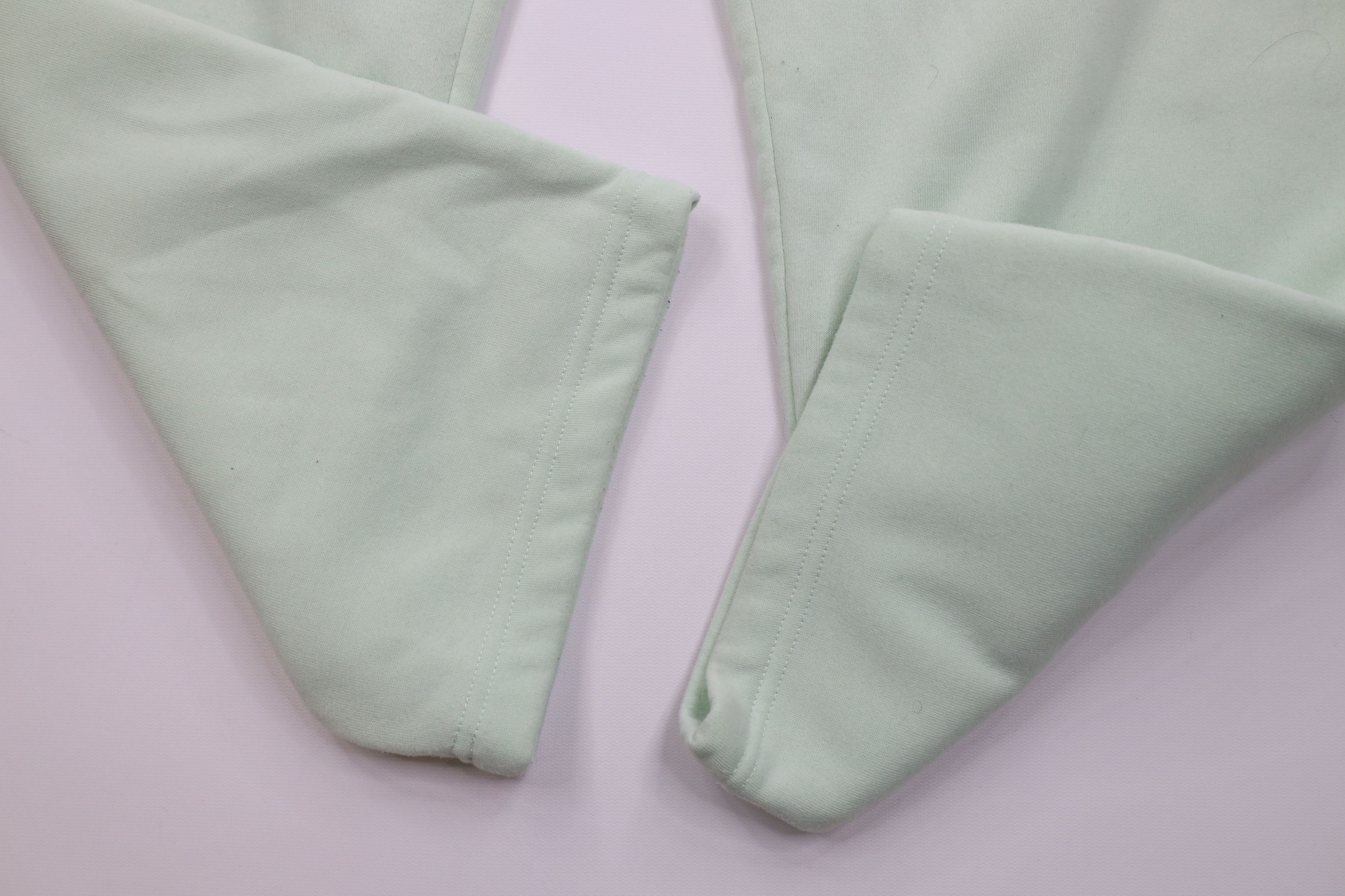 Vintage Vintage 90s Y2K Streetwear Wide Leg Sweatpants Light Green Size US 38 / EU 54 - 6 Thumbnail