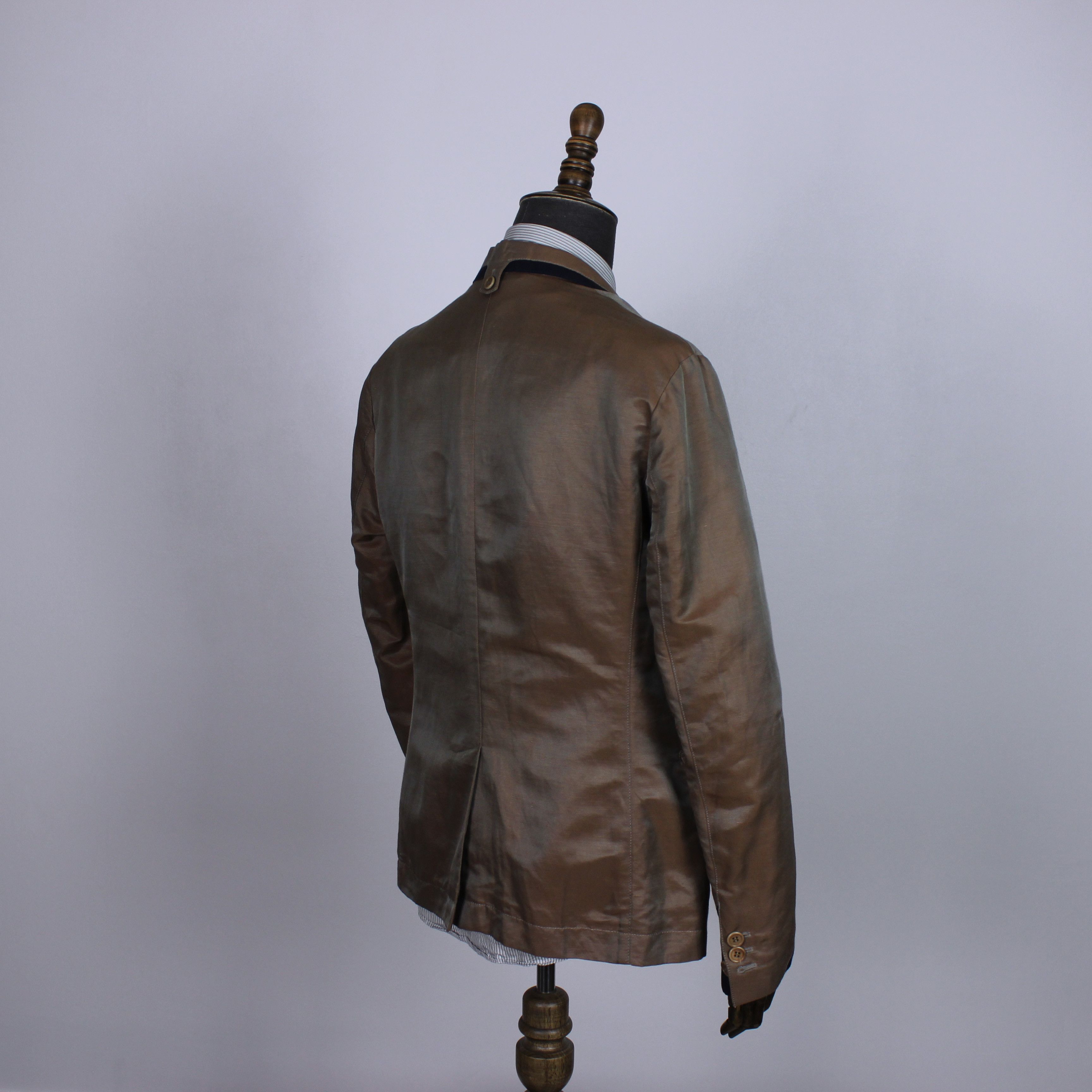 Dirk Bikkembergs Dirk Bikkembergs vintage Nylon Linen blazer tailoring 52R Size 52R - 11 Thumbnail