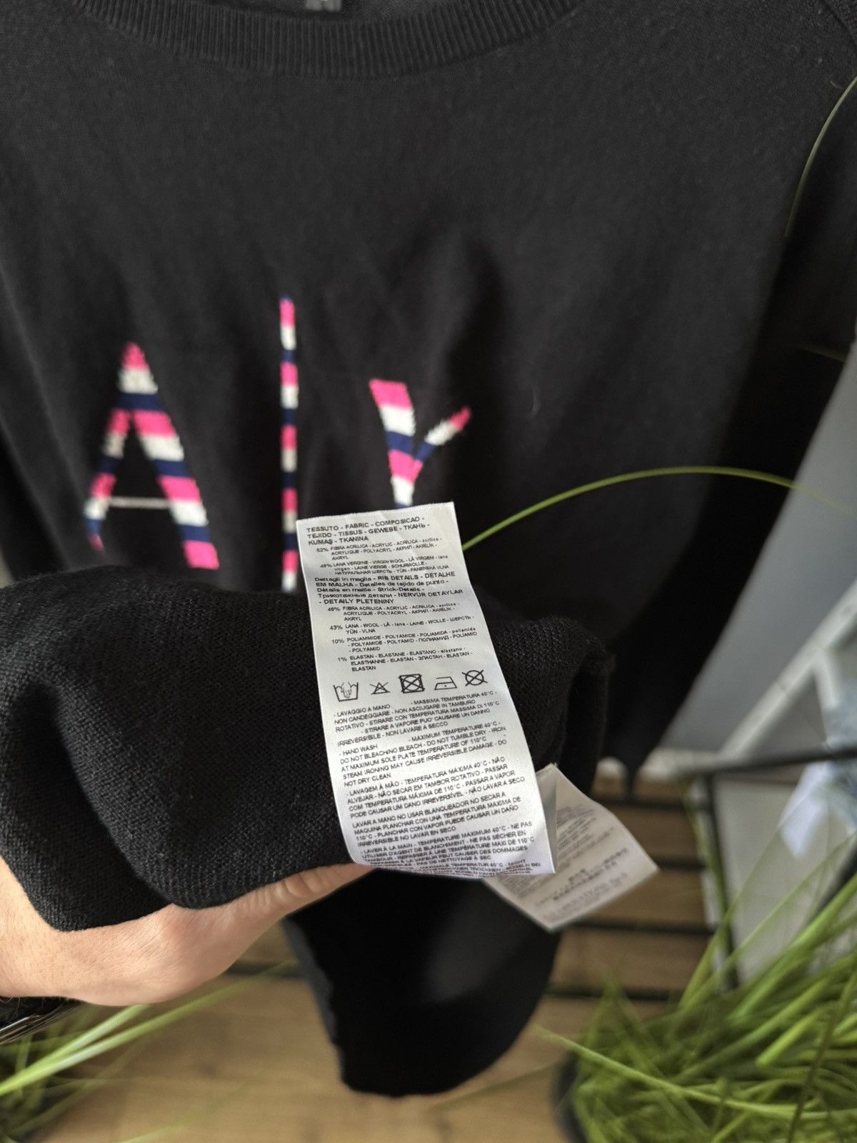 Armani Exchange Armani exchange sweater big logo pink Size US M / EU 48-50 / 2 - 8 Thumbnail
