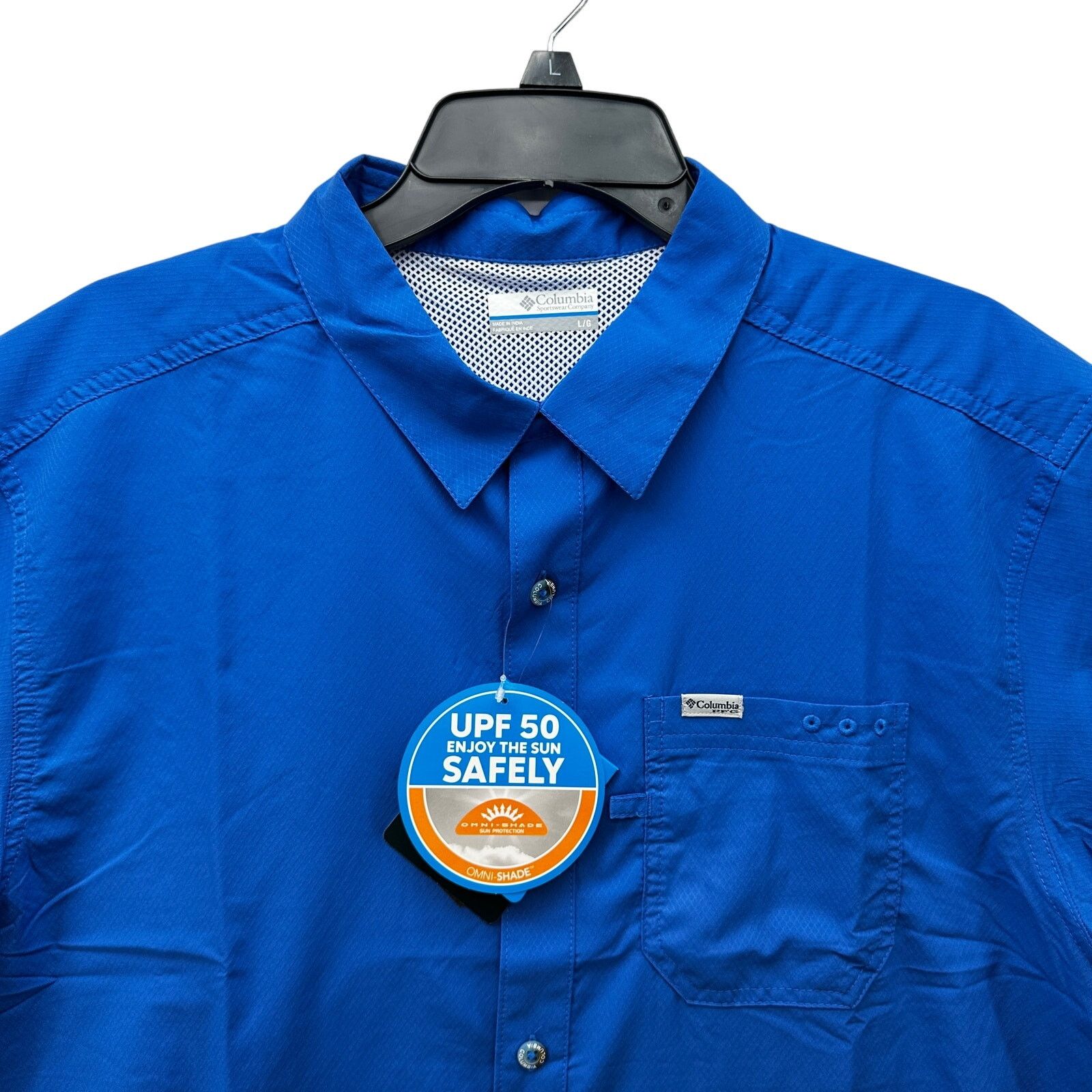 Columbia Columbia Mens Size Large PFG Fisherman Shirt Blue Size US L / EU 52-54 / 3 - 2 Thumbnail