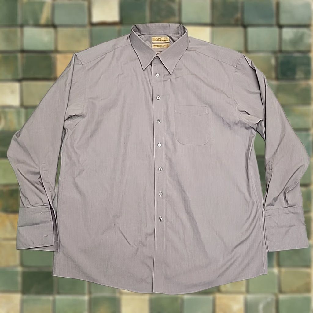 roundtree and yorke dress shirts & Gold Label Oxford Non Iron EZ Wash Shirt 16.5/33 wash fabric 2XL,ROUNDTREE YORKE Shirts,roundtree Yorke Big