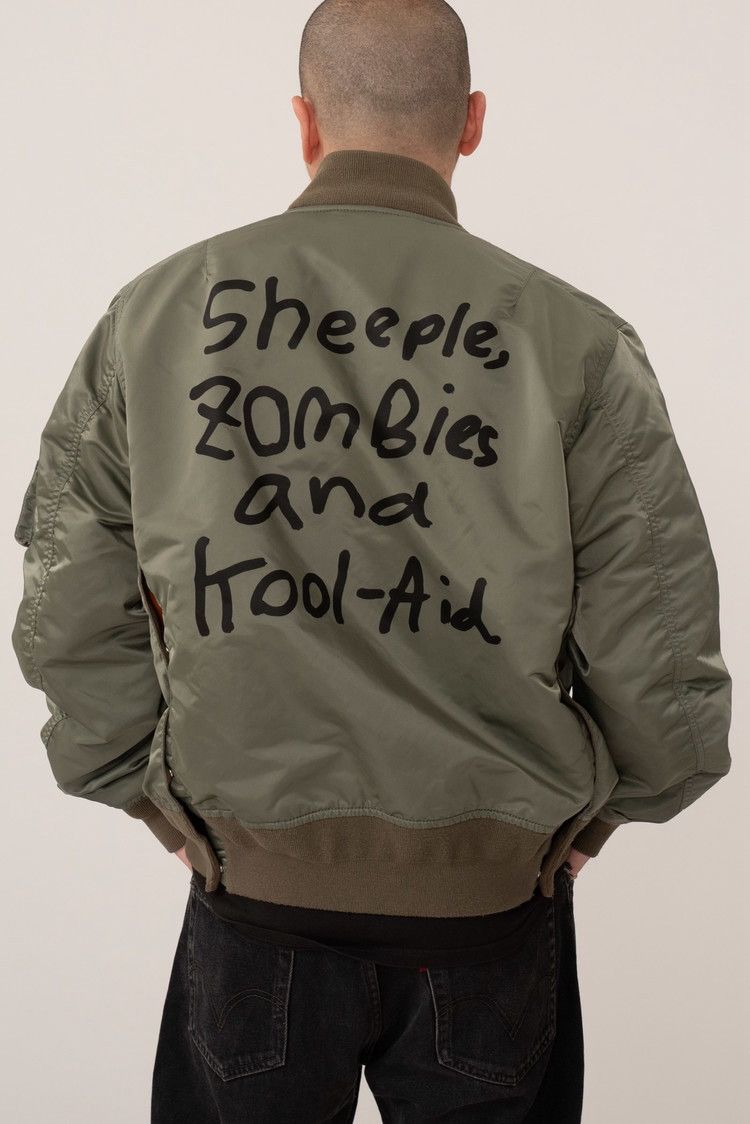 Sacai Sacai x Madsaki collaborative MA-1 Size US M / EU 48-50 / 2 - 14 Thumbnail