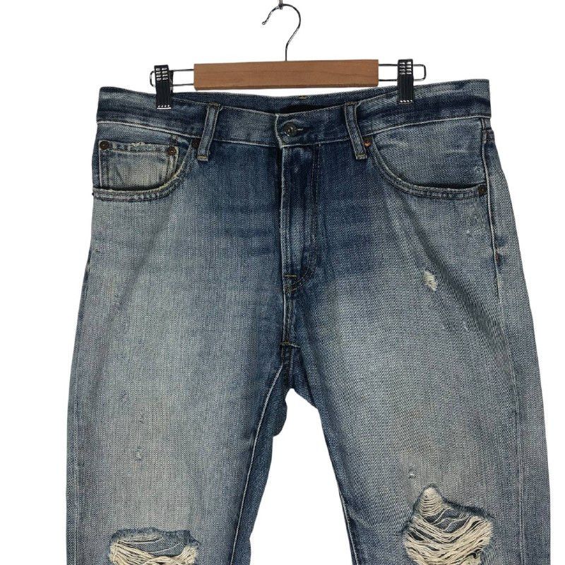 Jean × Uniqlo × Vintage Vintage Uniqlo Jeans Faded Distressed Denim Jean Size US 32 / EU 48 - 2 Thumbnail