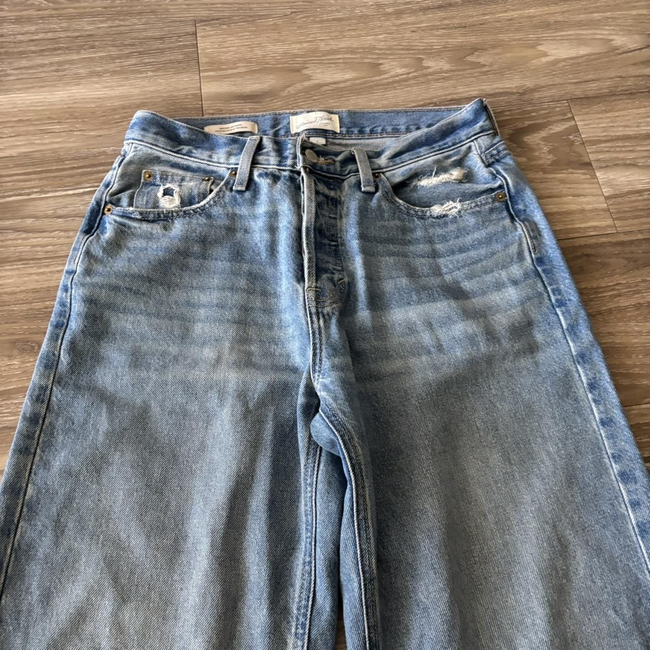 Vintage Crazy Vintage Y2K/2000s Baggy Medium Wash Skater Denim Jeans! 30x32 Size US 30 / EU 46 - 5 Thumbnail