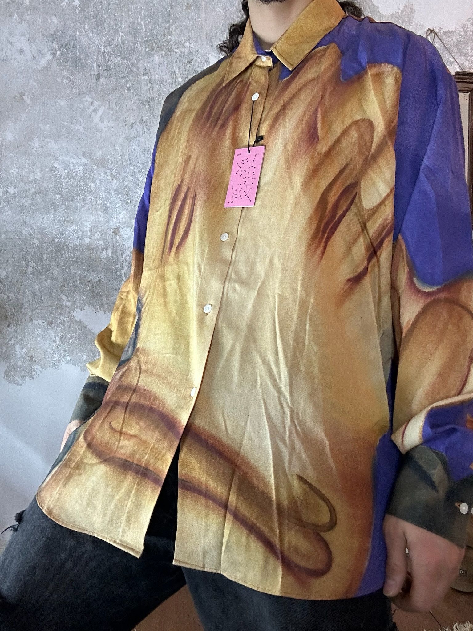 Carne Bollente Carne Bollente I'm Cumming Long-Sleeve Shirt Size US XL / EU 56 / 4 - 3 Thumbnail