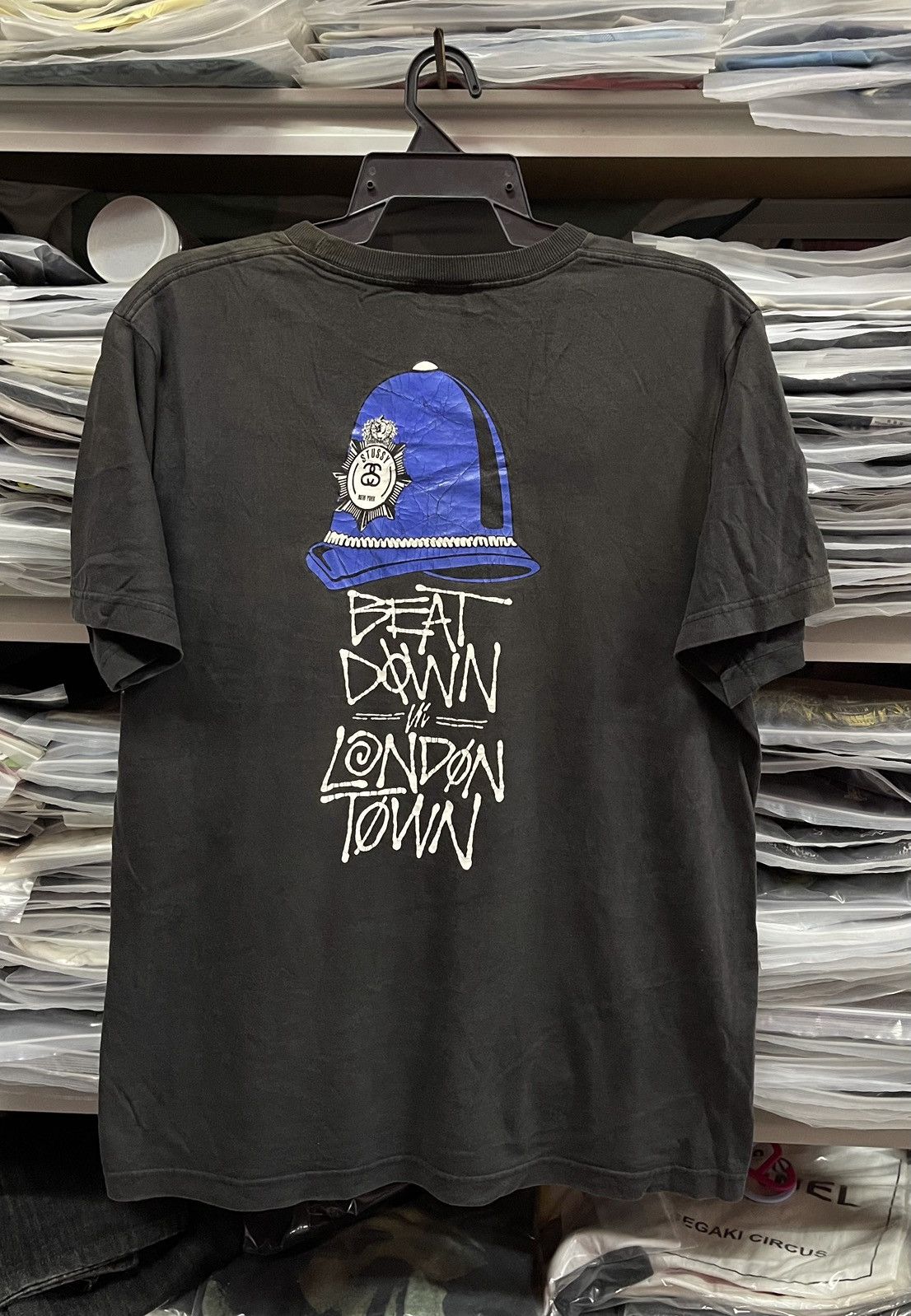 Stussy Vintage Y2K Stussy " Beat Down London Town "🔥🔥🔥 Size US L / EU 52-54 / 3 - 5 Thumbnail