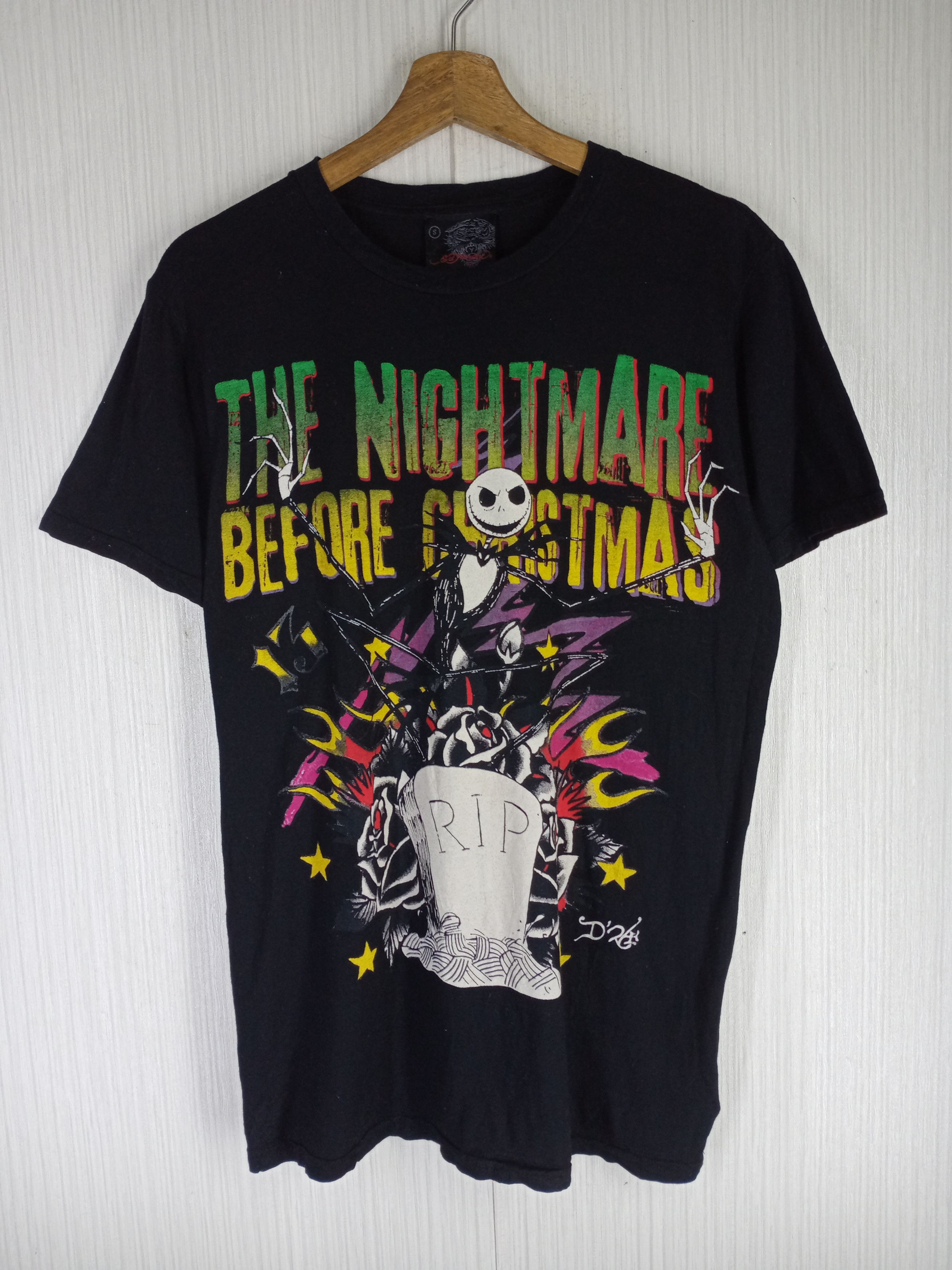 Ed Hardy Rare Vintage Ed Hardy X The Nightmare Before Christmas Tee Size US S / EU 44-46 / 1 - 1 Thumbnail