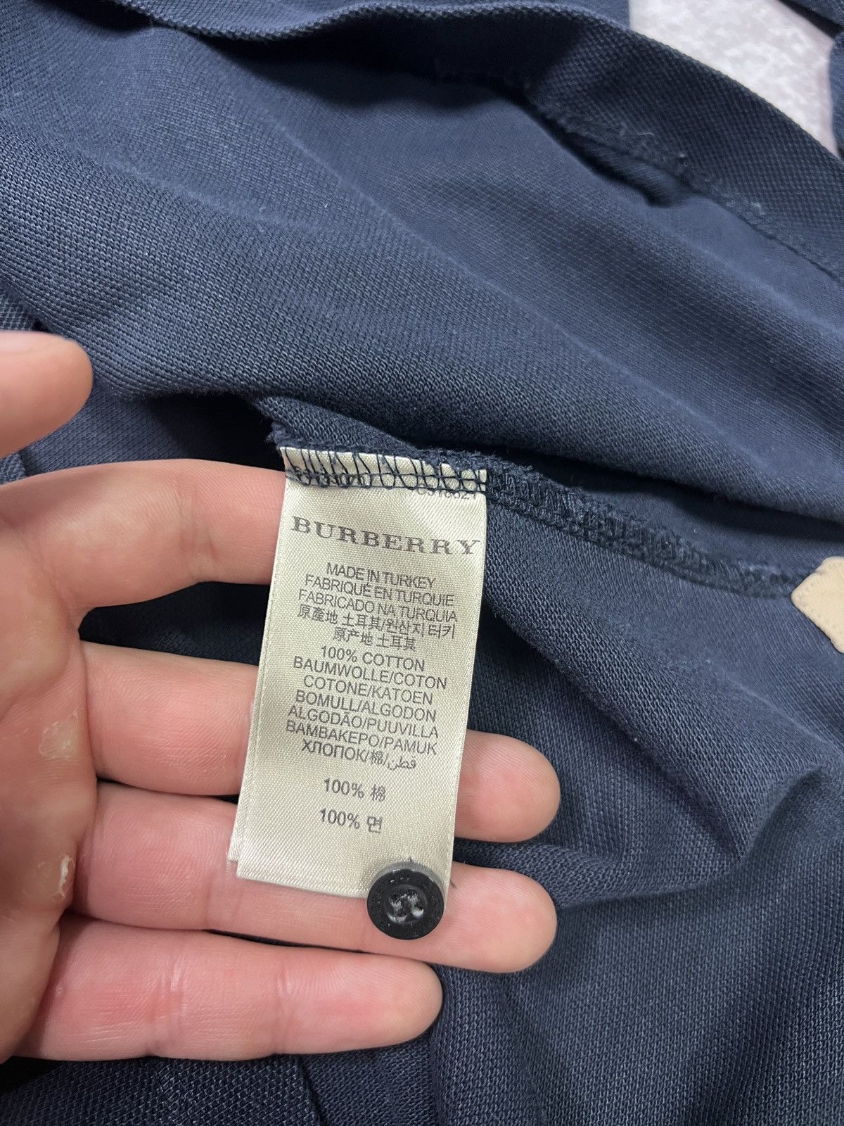 Burberry Burberry long Sleeve Polo Size M Size US M / EU 48-50 / 2 - 6 Thumbnail
