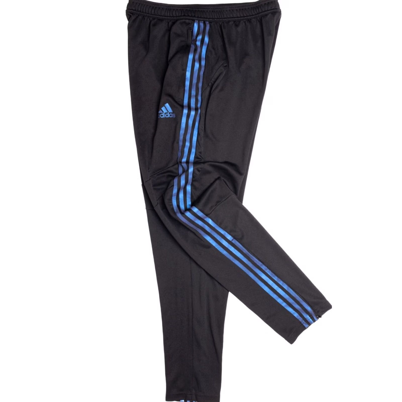 Adidas VINTAGE Adidas Track Pants Large Black Polyester Mens Size US 33 - 2 Thumbnail