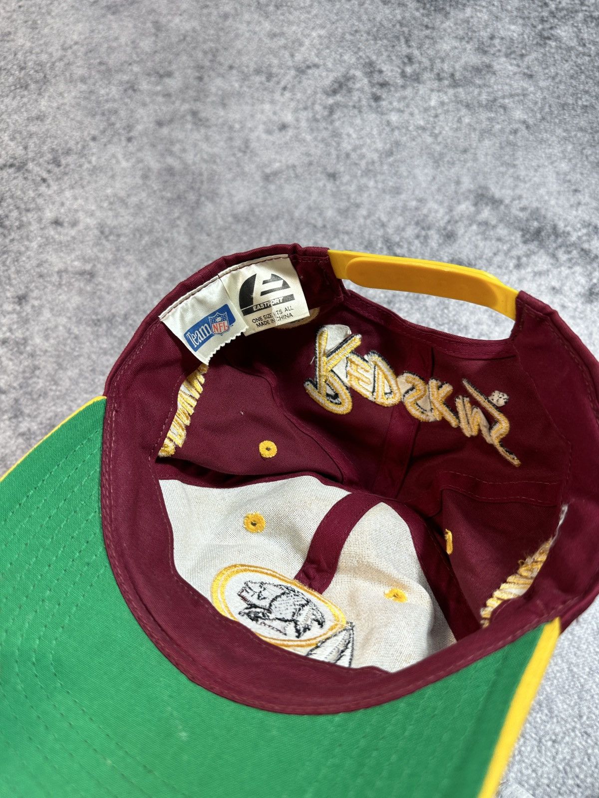 NFL × Vintage Vintage Redskins Logo NFL Cap Streetwear Rare USA Size ONE SIZE - 4 Thumbnail