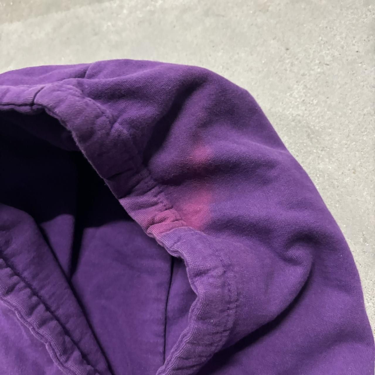 Japanese Brand × Vintage Crazy Vintage Y2K/2000s Purple EDM Rave Cyber Hoodie! Size L / US 10 / IT 46 - 6 Thumbnail