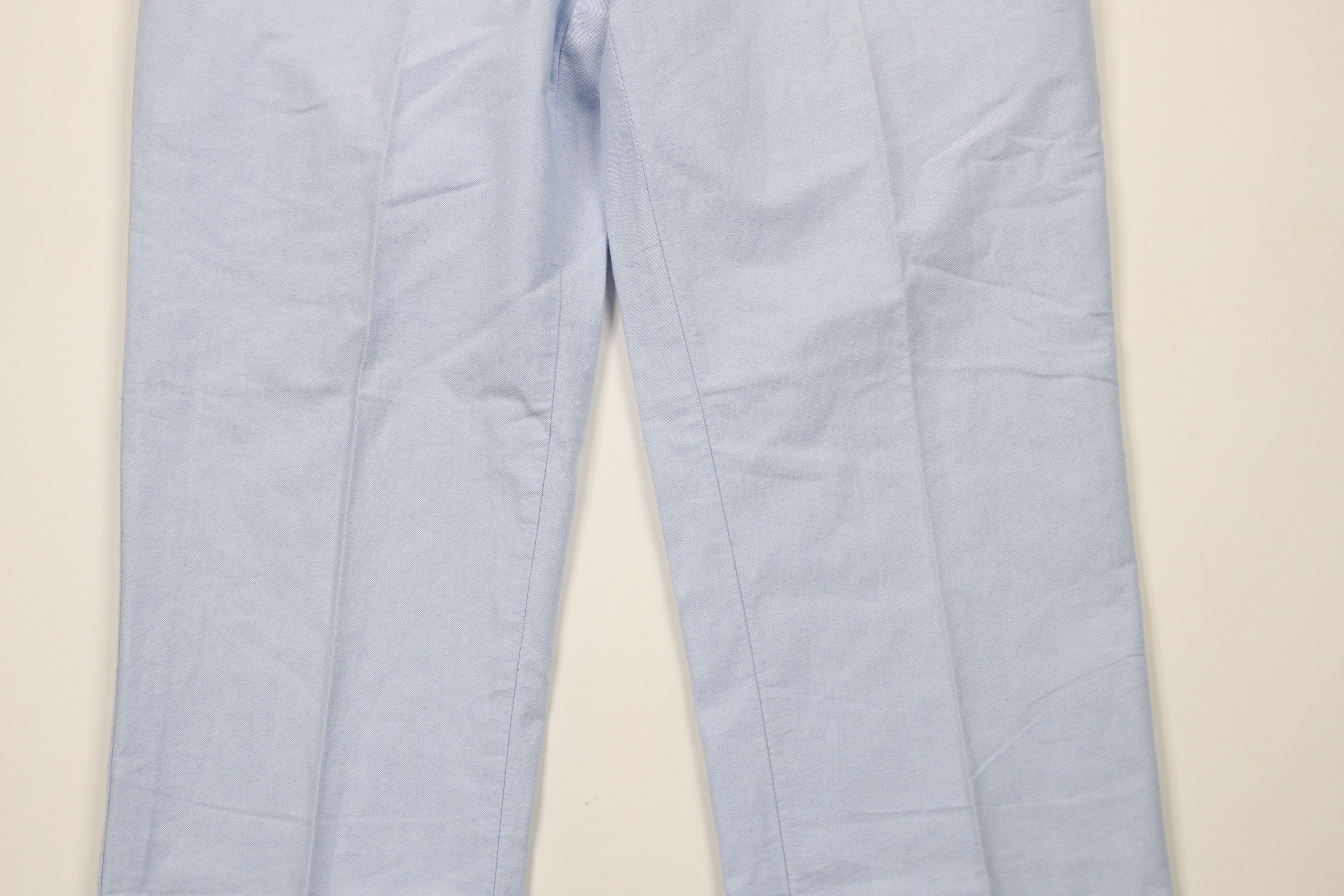 Ralph Lauren × Vintage Vintage 90s Ralph Lauren Oxford Chino Pants Blue Cotton Size US 36 / EU 52 - 3 Thumbnail