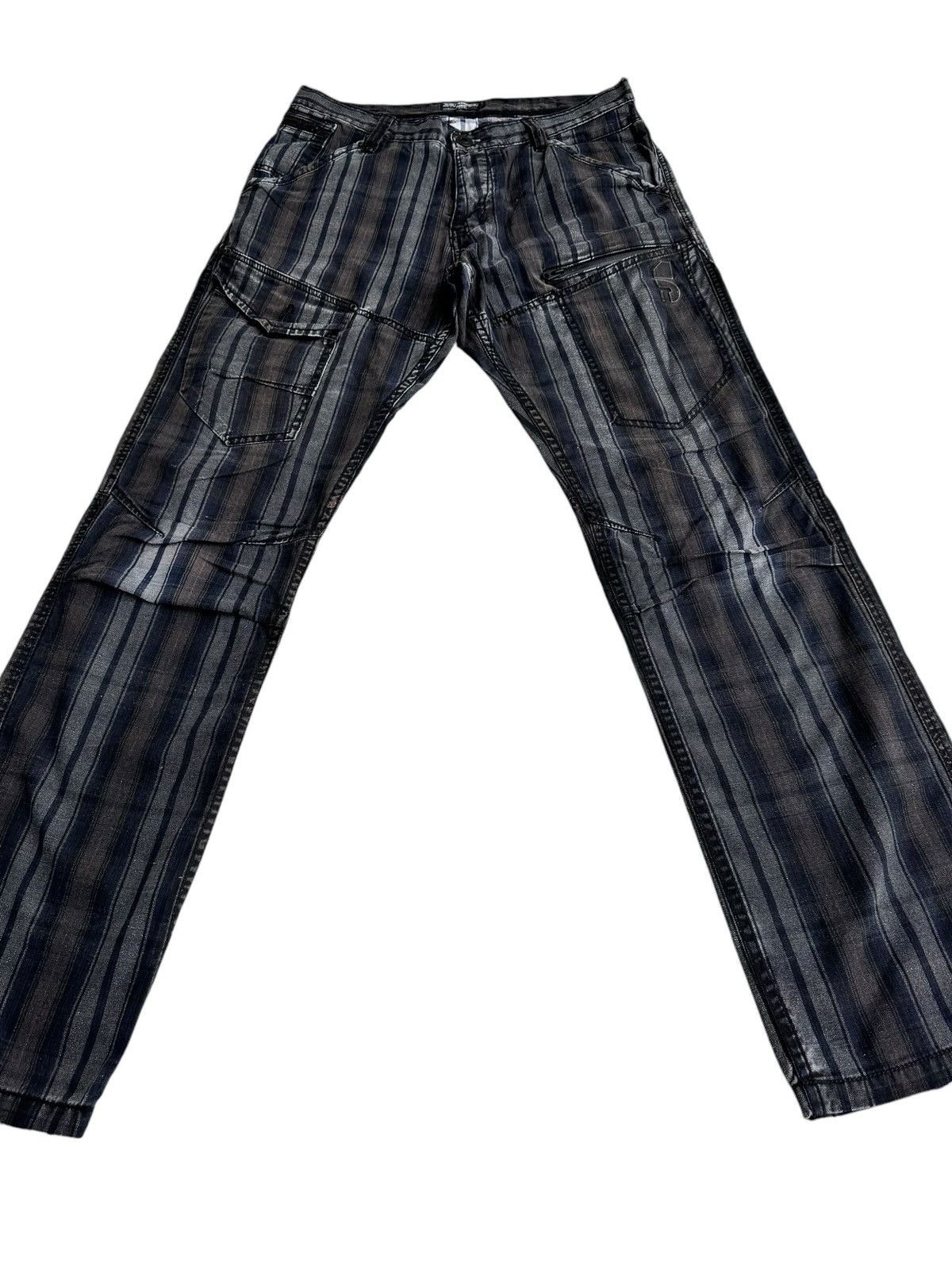 Japanese Brand ⚡️⚡️Japanese Brand Celio All Over Stripe Pants Size US 32 / EU 48 - 5 Thumbnail