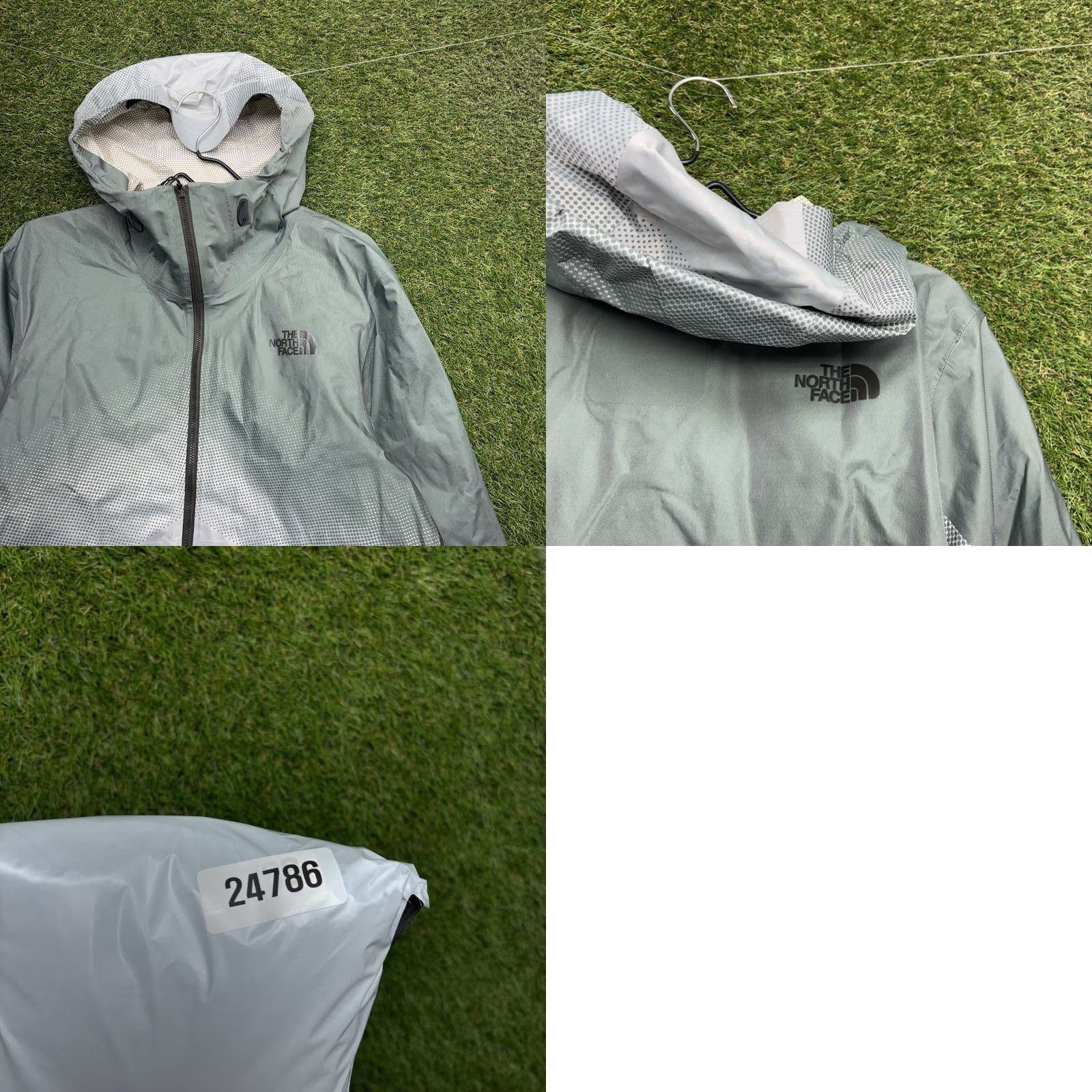 The North Face The North Face Fuseform Dot Matrix Jacket Mens Regular M Gray Lined Insulated Hiking Coat Size US M / EU 48-50 / 2 - 9 Thumbnail
