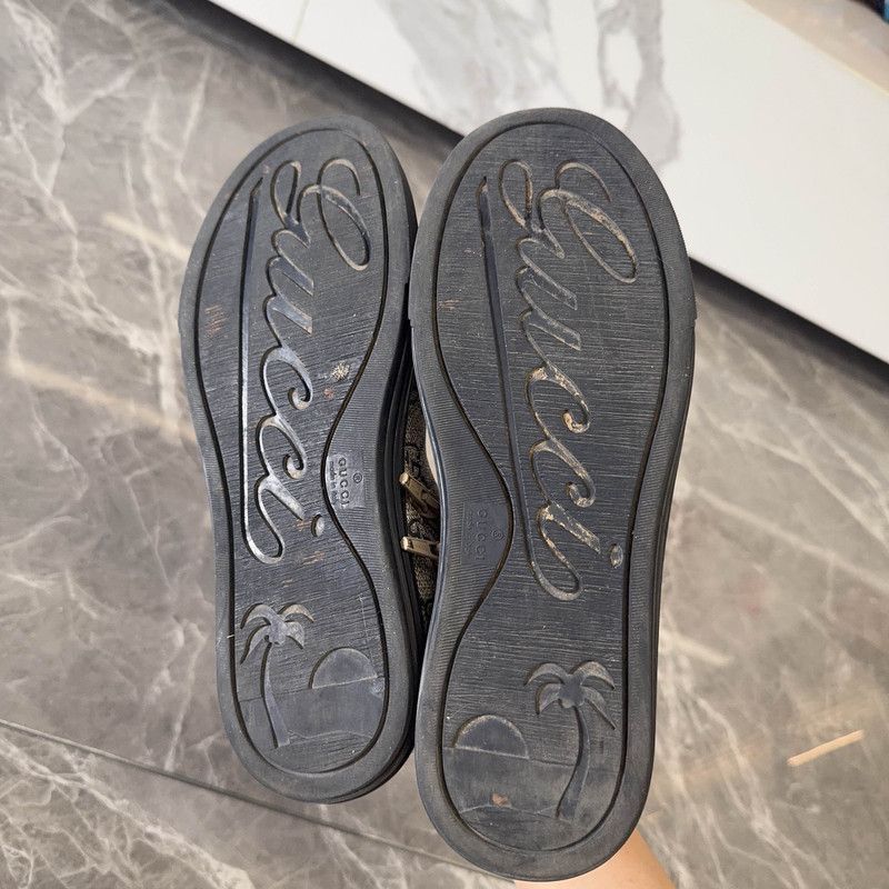 Gucci Gucci Monogram Canvas High-Top Sneakers Size US 7.5 / EU 40-41 - 4 Thumbnail