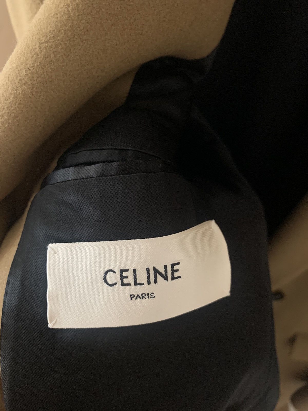 Celine Celine 2020FW Camel Wool and Cashmere coat Size US M / EU 48-50 / 2 - 4 Thumbnail