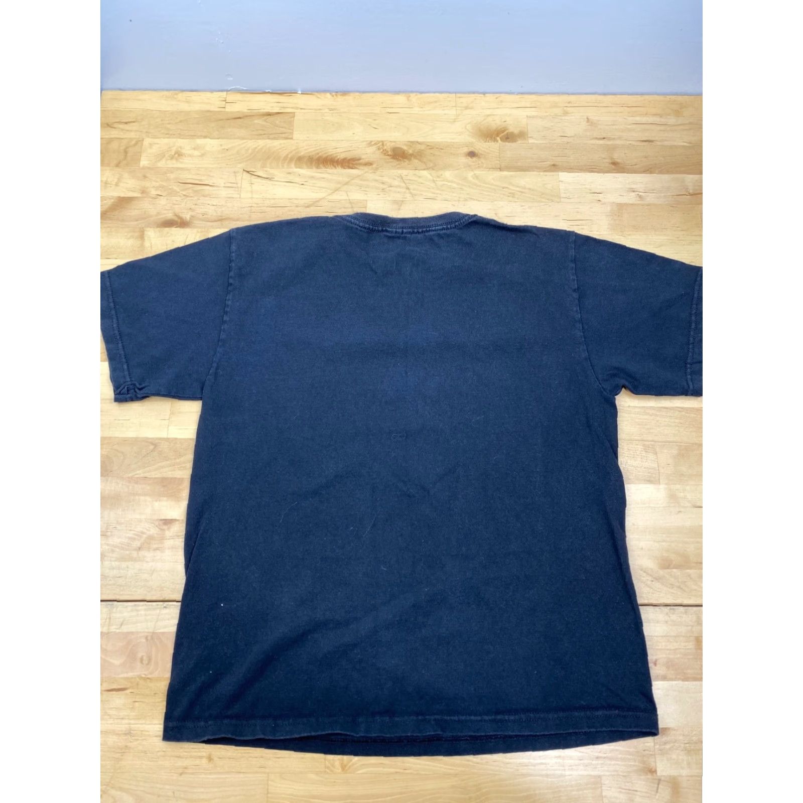 VIBE Vibes Hustle 3606 T-Shirt Mens | Black Short Sleeve Crew Neck Cotton Logo Extra-Slim Size US S / EU 44-46 / 1 - 3 Thumbnail