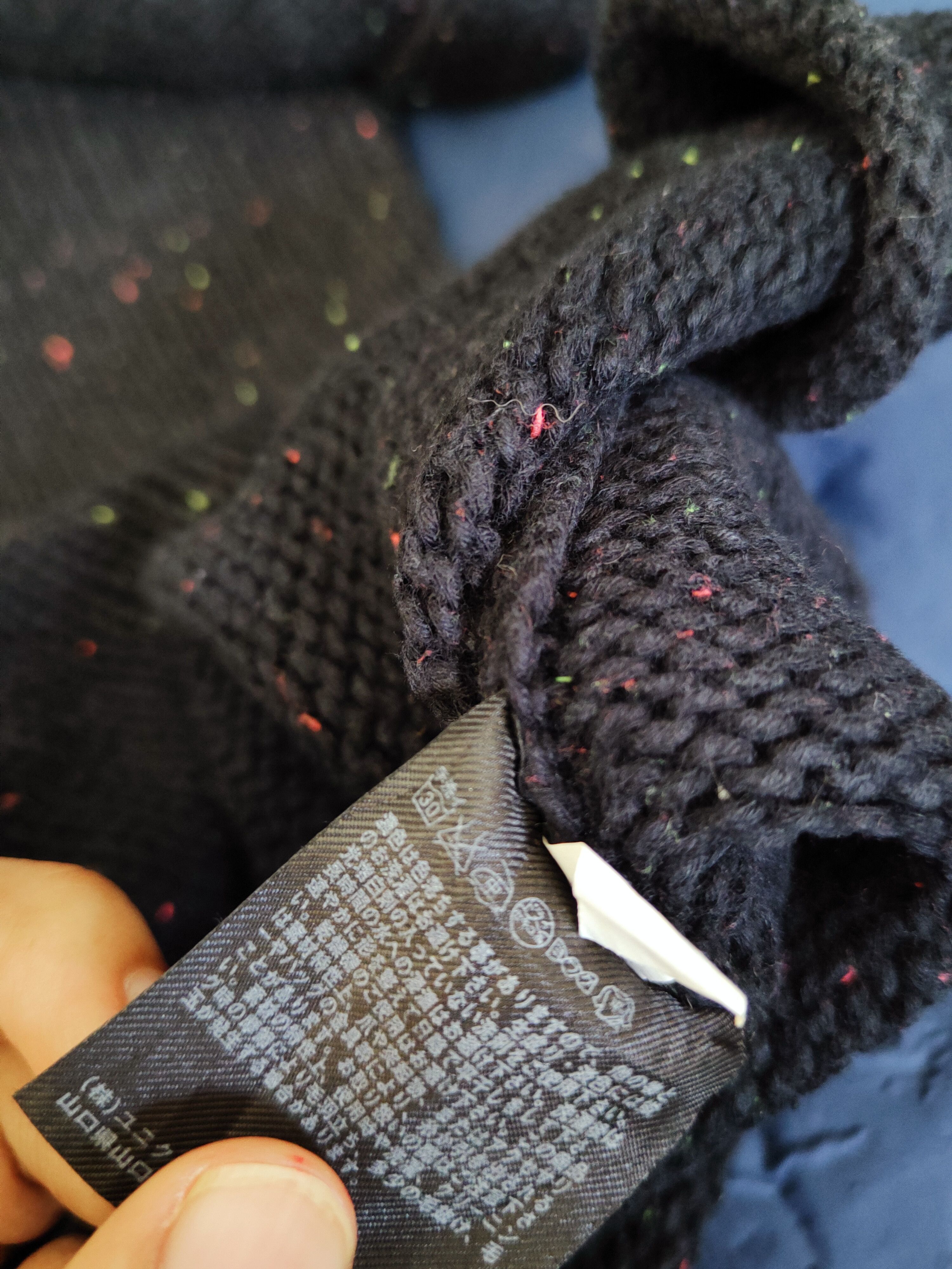 Japanese Brand × Vintage Uniqlo Black Knitwear Sweatshirts #W423 Size US M / EU 48-50 / 2 - 10 Thumbnail
