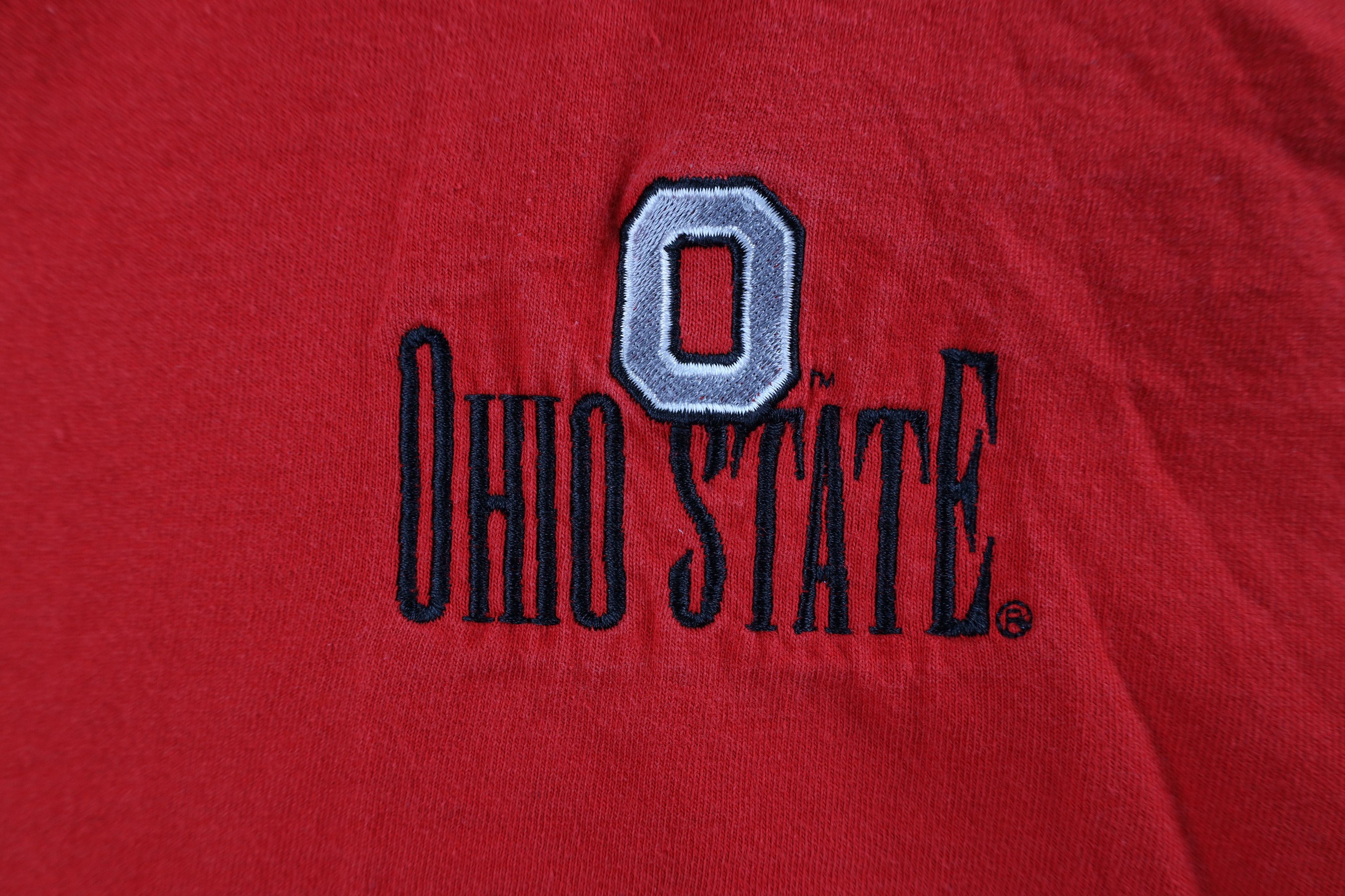 Vintage Vintage 90s University Mock Neck Long Sleeve T-Shirt US Size US L / EU 52-54 / 3 - 4 Thumbnail