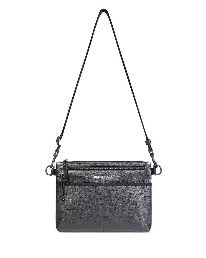 Balenciaga o1w1db10125 Size: OS / Explorer Crossbody Flat Pouch Black Size ONE SIZE - 1 Thumbnail