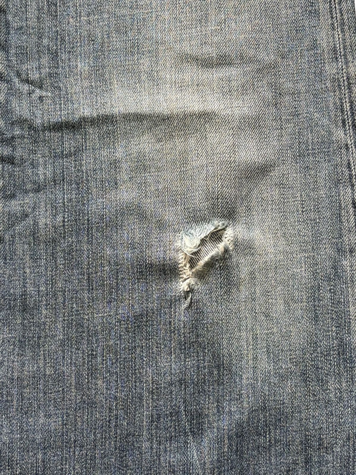Diesel Vintage Japanese Brand Distress Low Rise Flare Jeans Size 28" / US 6 / IT 42 - 3 Thumbnail