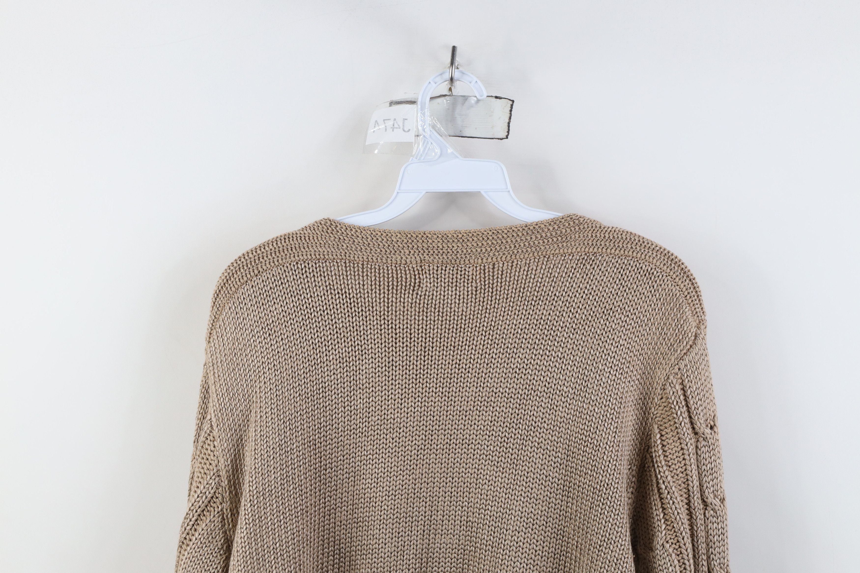 Vintage Vinage 90s Streetwear Blend Heavy Cable Knit Sweater Size XL / US 12-14 / IT 48-50 - 9 Thumbnail