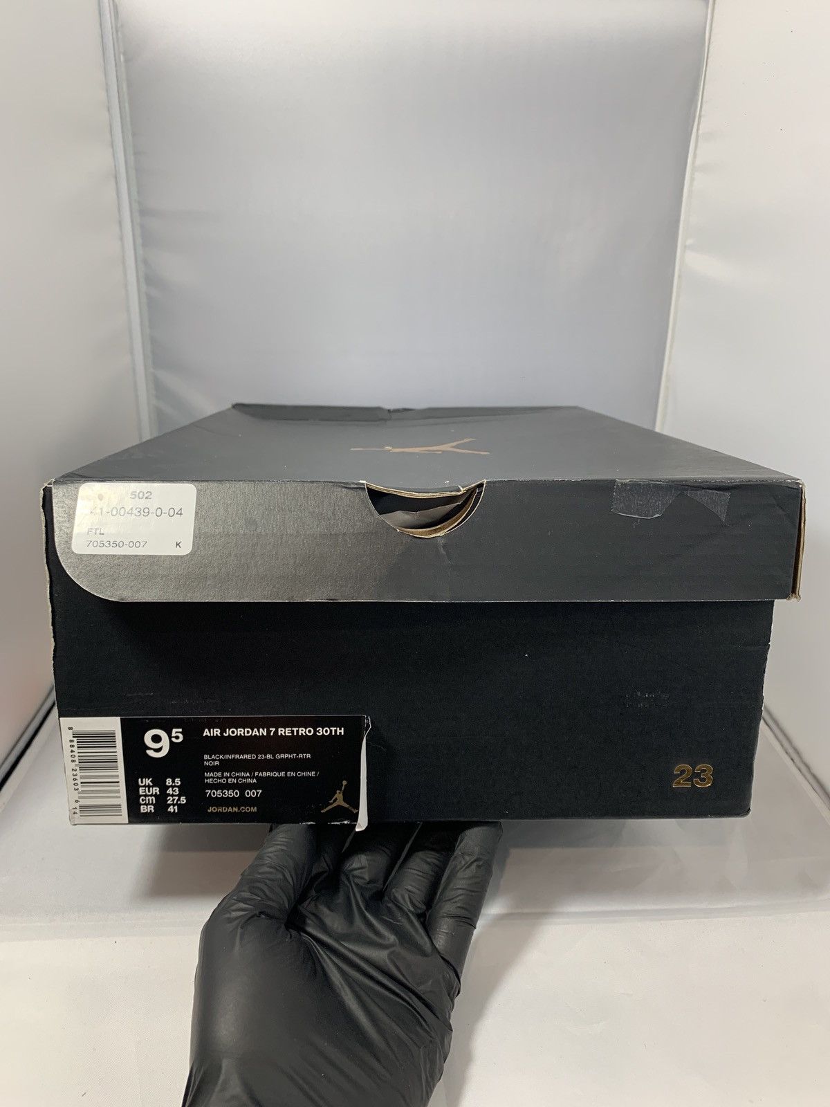 Jordan Brand Air Jordan 7 Retro 30th “Barcelona nights” Size US 9.5 / EU 42-43 - 6 Thumbnail