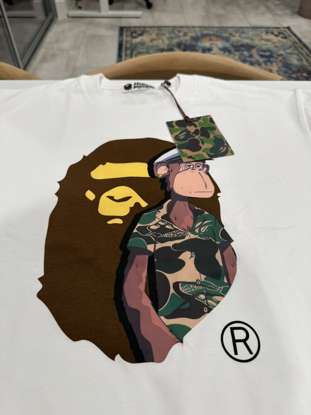Bape BAPE x BAYC CURTIS TEE Size US L / EU 52-54 / 3 - 3 Thumbnail