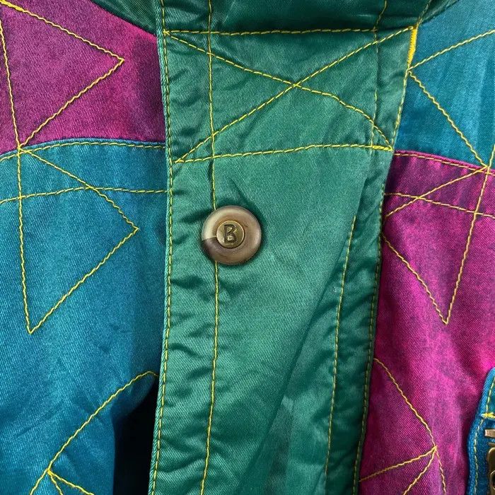Bogner Vtg 80’ BOGNER GERMANY SKI Alpine Winter Bomber Jacket Size XL / US 12-14 / IT 48-50 - 9 Thumbnail