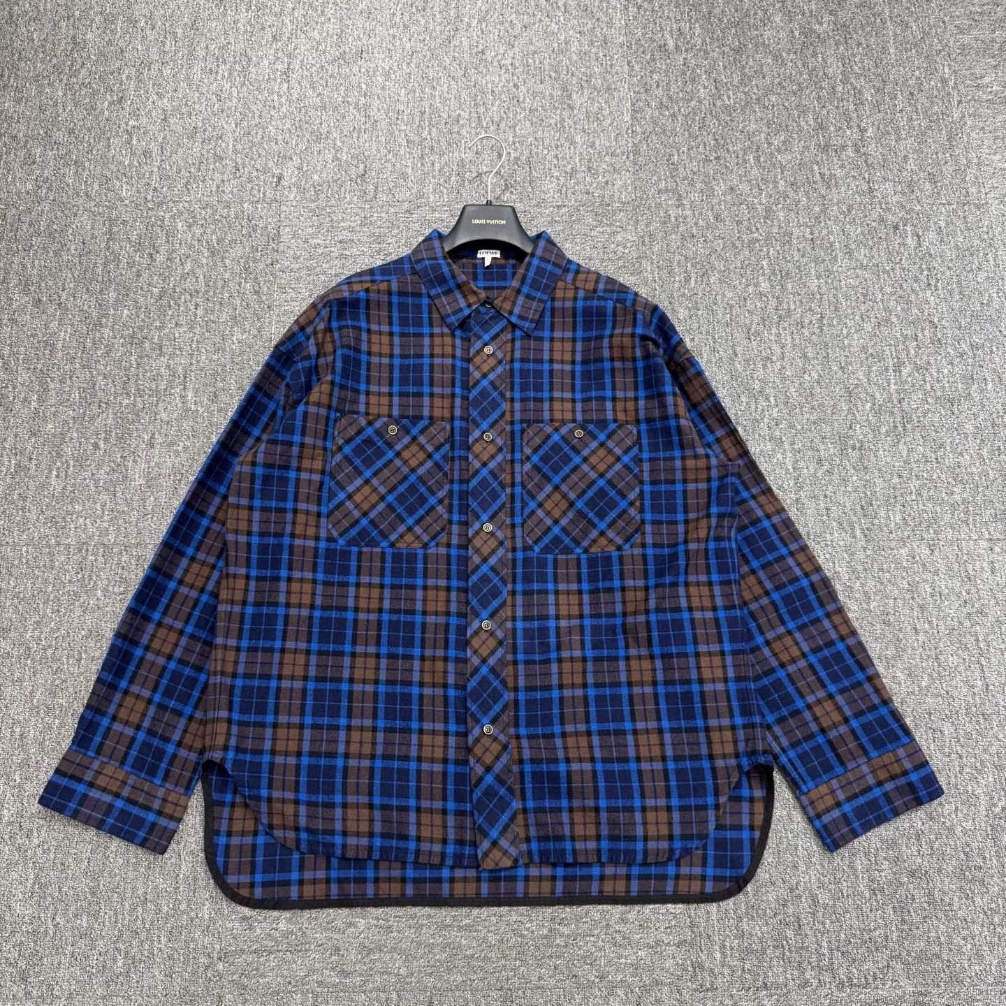 Loewe Loewe Plaid Long Sleeve Shirt. Size US L / EU 52-54 / 3 - 1 Thumbnail