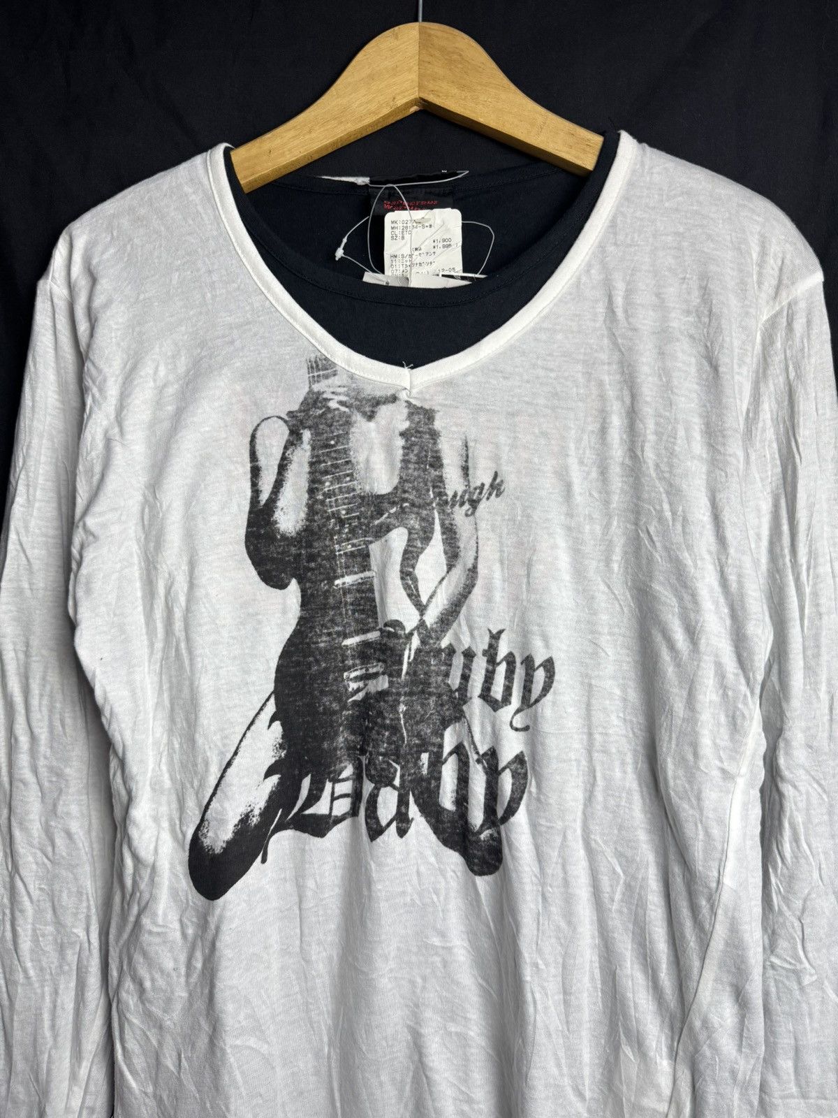 If Six Was Nine × Japanese Brand × Le Grande Bleu (L.G.B.) Japanese Dangerous 2 Way Double Layers Long Sleeve Size US M / EU 48-50 / 2 - 2 Thumbnail