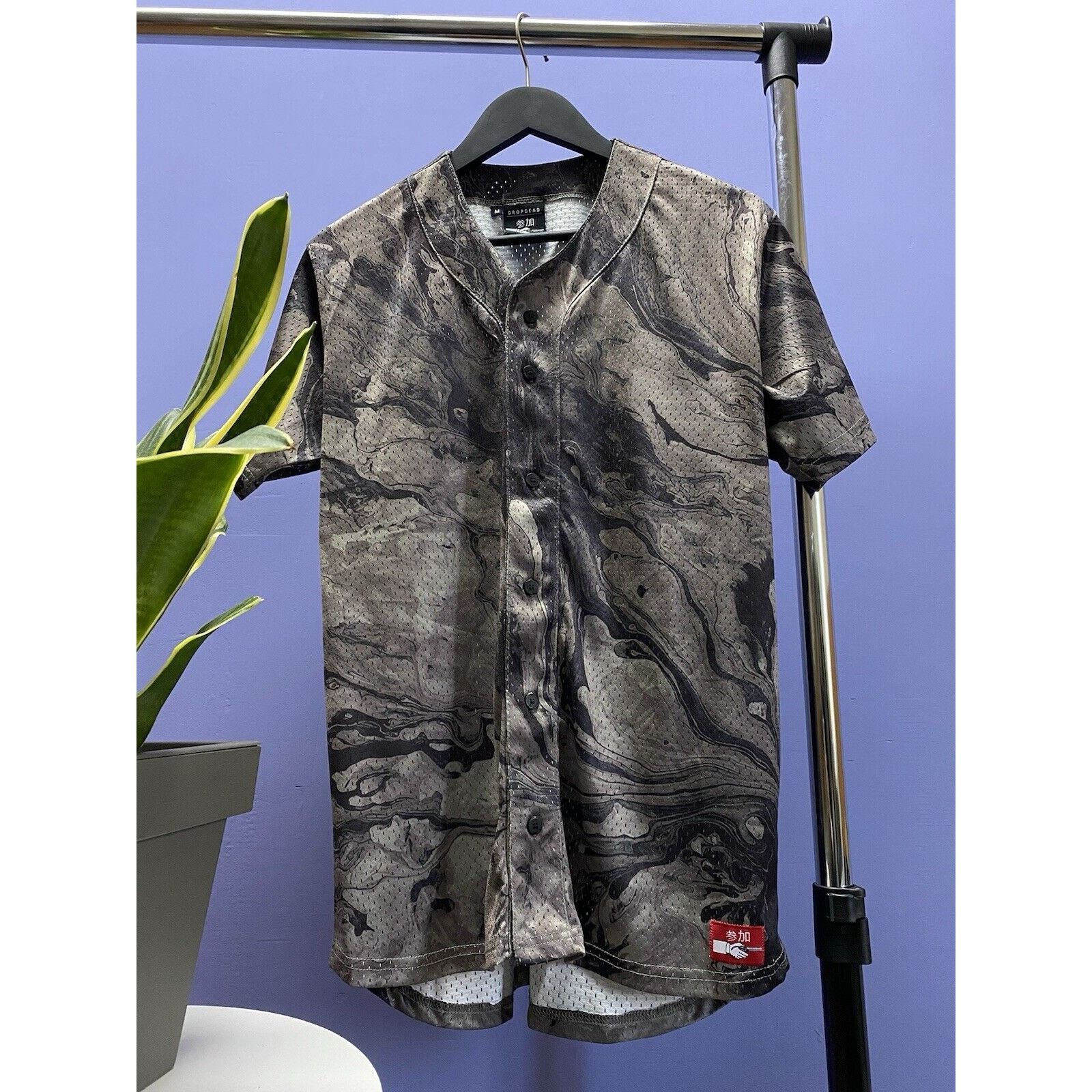 Drop Dead Drop Dead Baseball Jersey T Shirt Size M Grey Size US M / EU 48-50 / 2 - 5 Thumbnail