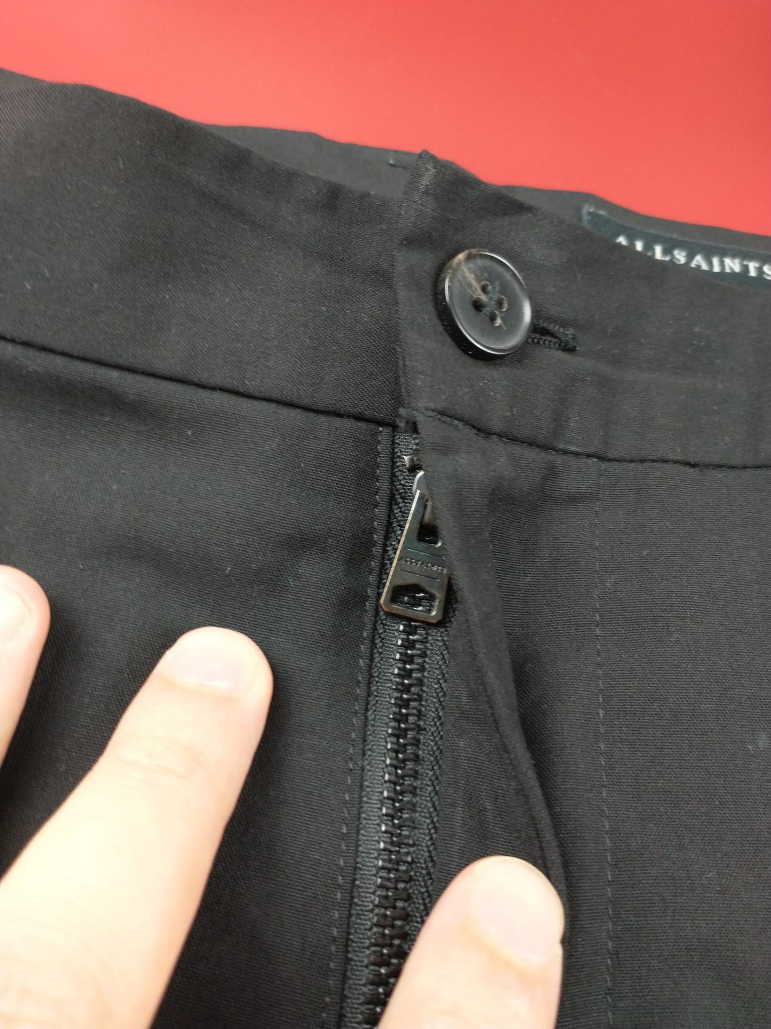 Allsaints Langley Trousers Size 30 Wool Blend High Waist Pants Size US 30 / EU 46 - 11 Thumbnail