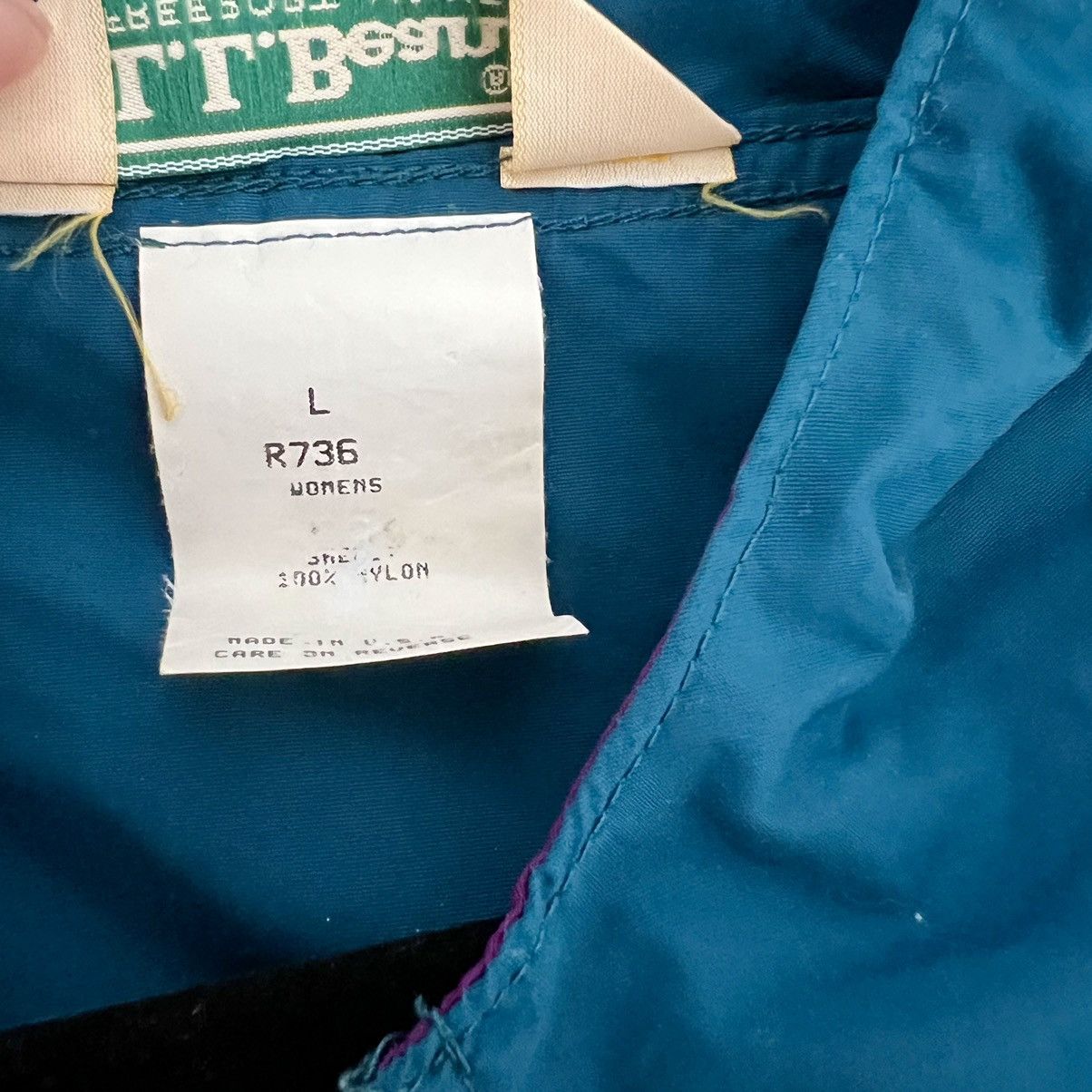 L.L. Bean Vintage 80s L.L. Bean Anorak 1/2 Zip Retro Aztec Windbreaker Size L / US 10 / IT 46 - 7 Thumbnail