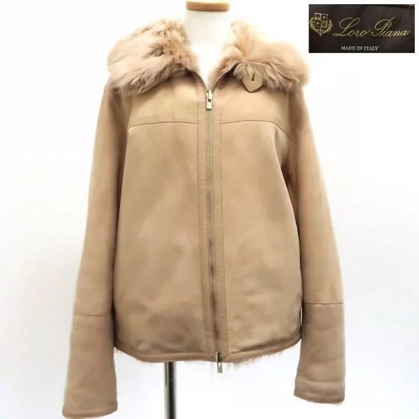 Loro Piana LORO PIANA Double-faced sheepskin with fur on top Size S / US 4 / IT 40 - 1 Thumbnail