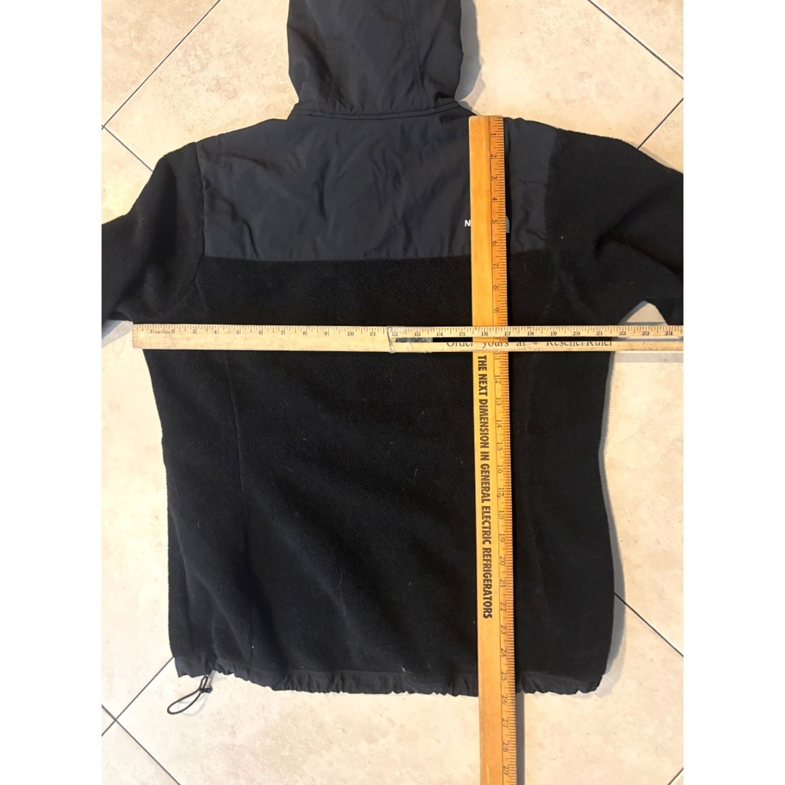 The North Face The North Face Denali Jacket Hoodie Regular Black 5990 Women's M Full Zip Fleece Logo Embroidered Mid-Length Jacket Size M / US 6-8 / IT 42-44 - 8 Thumbnail