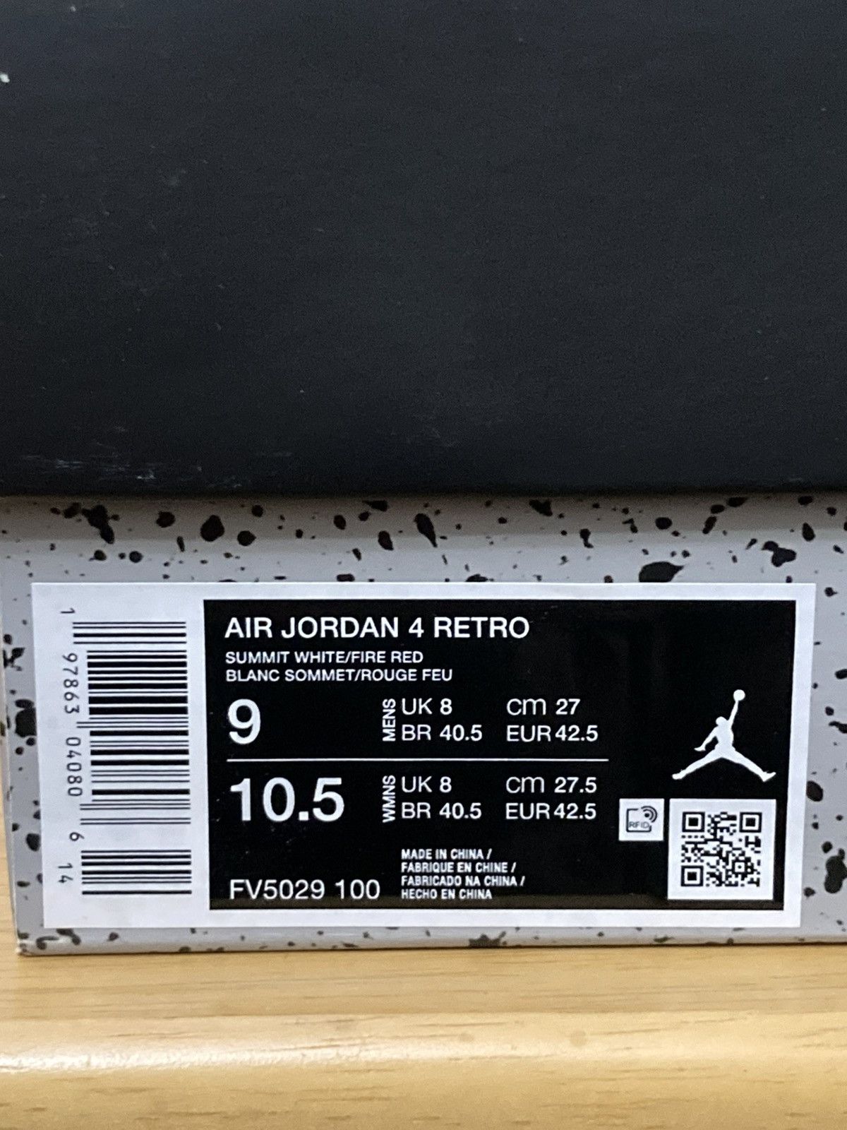 Nike Jordan 4 White Cement Size US 9 / EU 42 - 9 Thumbnail