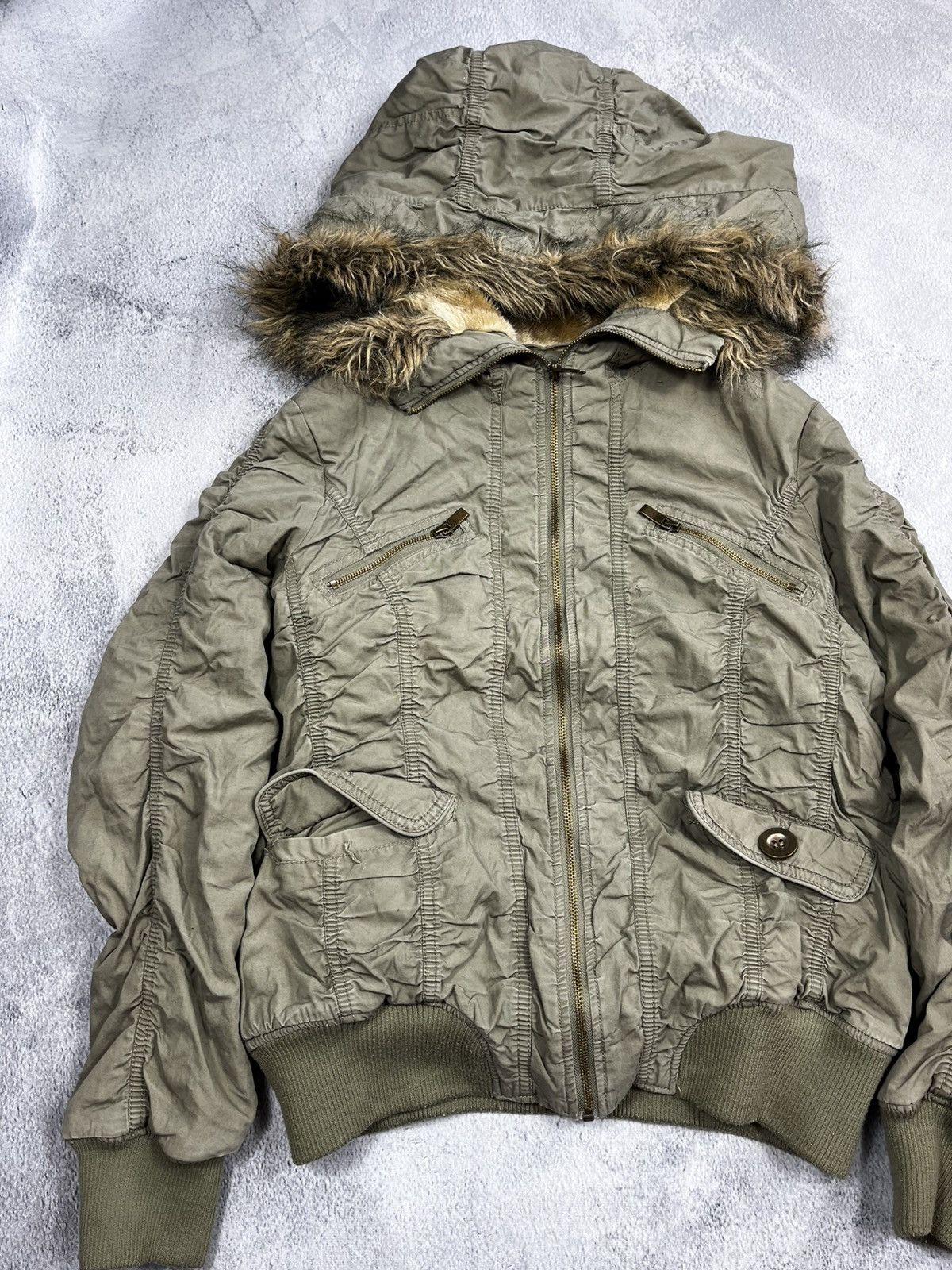 Vintage Vintage Y2K bomber jacket streetwear style size L Size L / US 10 / IT 46 - 2 Thumbnail