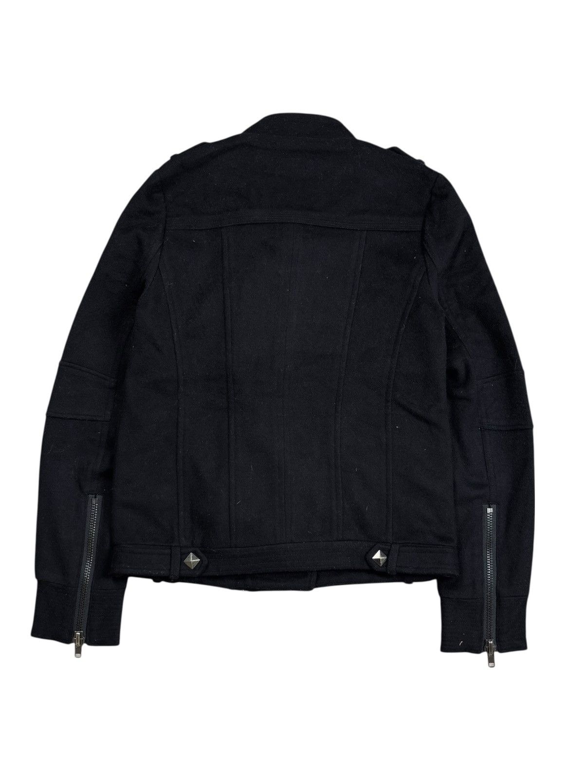 14th Addiction 2000s Murua - Vkei Style Multizips Rider Wool Jacket Size US M / EU 48-50 / 2 - 4 Thumbnail