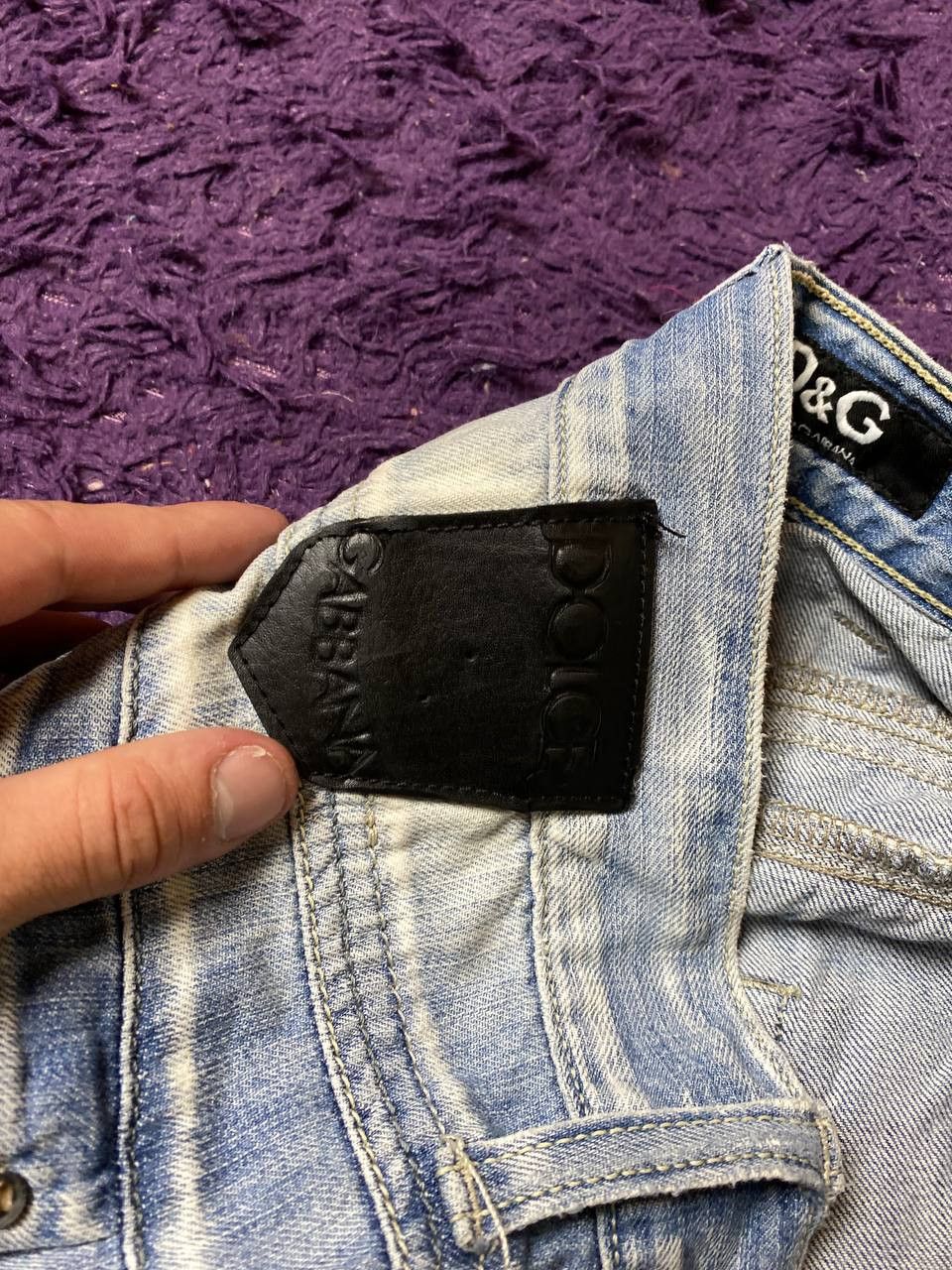 Other Y2K Vintage Dolce&Gabbana Jeans Streetwear Rare Casual Style Size US 31 - 5 Thumbnail