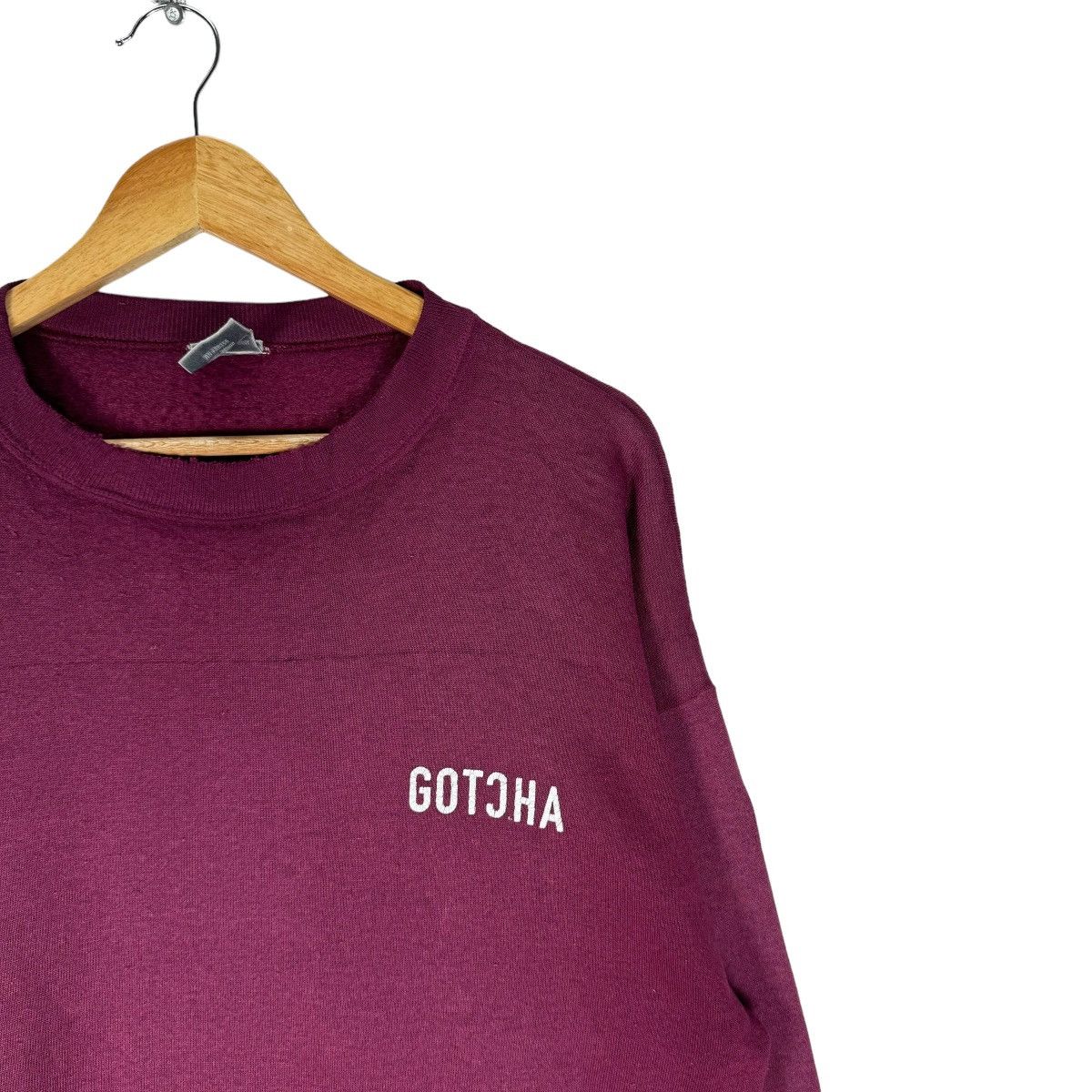 Gotcha × Vintage ❄️VTG 90s GOTCHA SURF SWEATSHIRT CREWNECK Size US L / EU 52-54 / 3 - 4 Thumbnail
