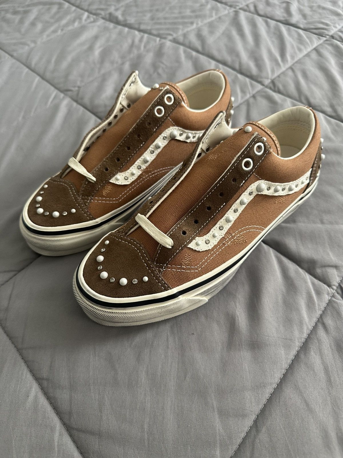 Vans Vans LX Old Skool 36 Pearlized Pack Vintage Cocoa Brown Size US 8 / EU 41 - 3 Thumbnail