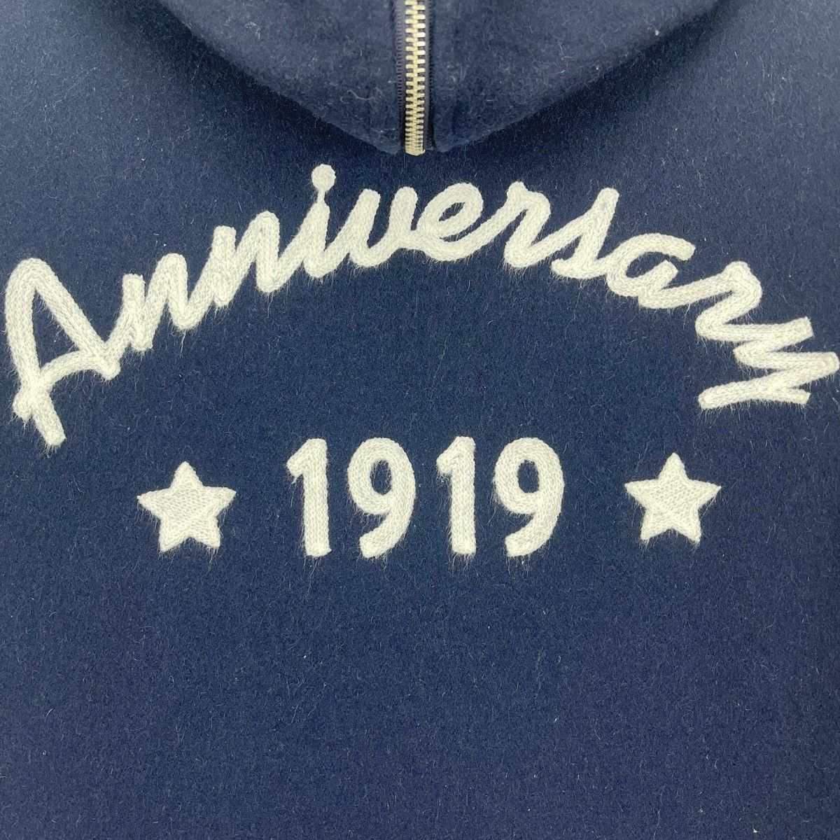 Champion × Vintage Vintage Champion Anniversary Wool Varsity Hoodie Size US S / EU 44-46 / 1 - 9 Thumbnail