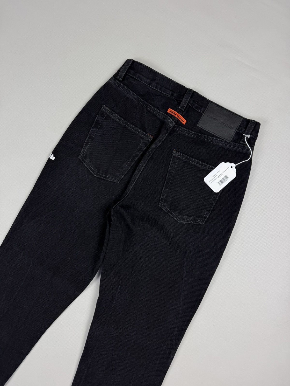 Heron Preston BNWT! Heron Preston Black Wash Denim 5 Pocket Jeans Pants Size 25" / US 0 / IT 36 - 22 Thumbnail