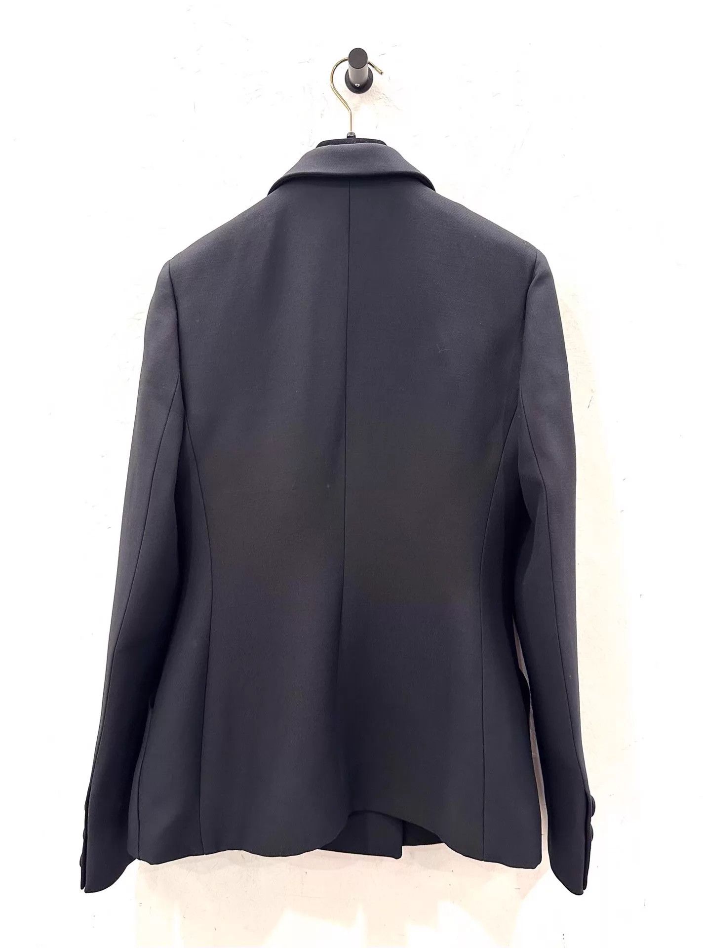 Dior Dior Women's Black Wool Double Breasted Blazer 34 Size XS / US 0-2 / IT 36-38 - 3 Thumbnail